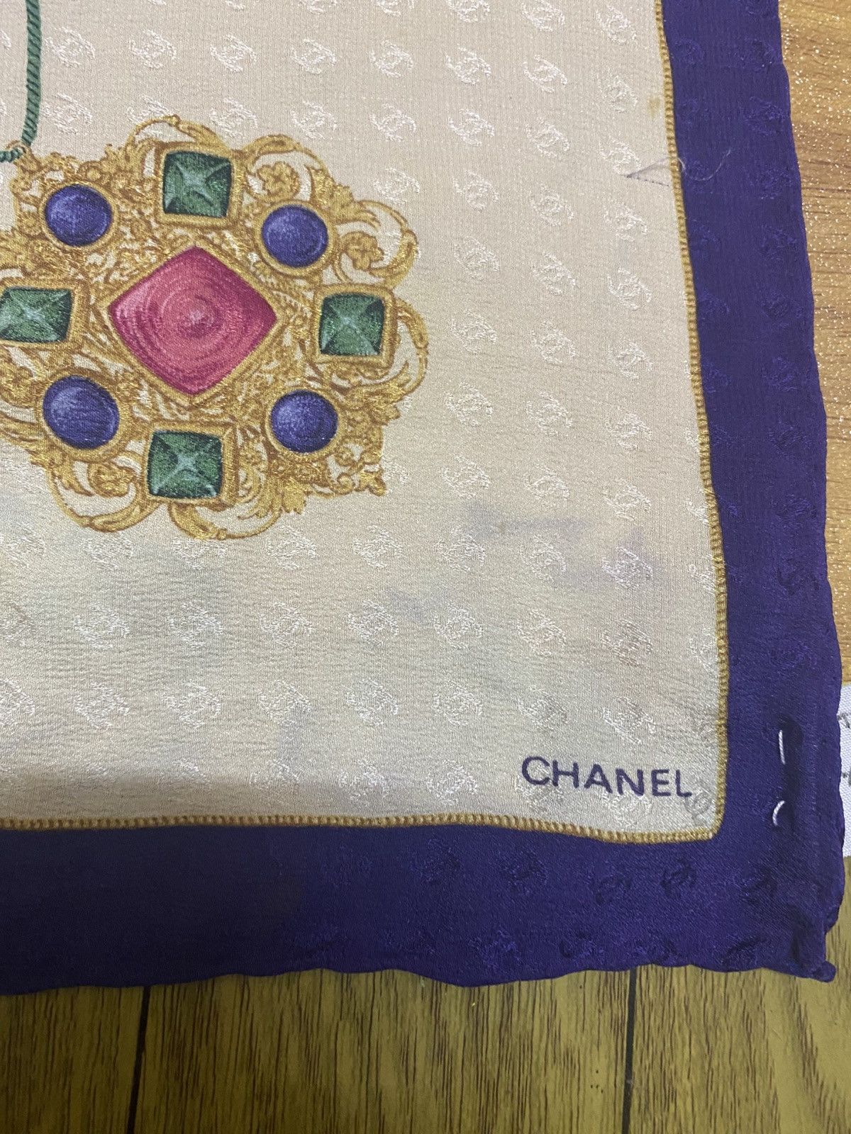 Chanel 2 Chanel monogram pure silk scarves Size ONE SIZE - 6 Thumbnail