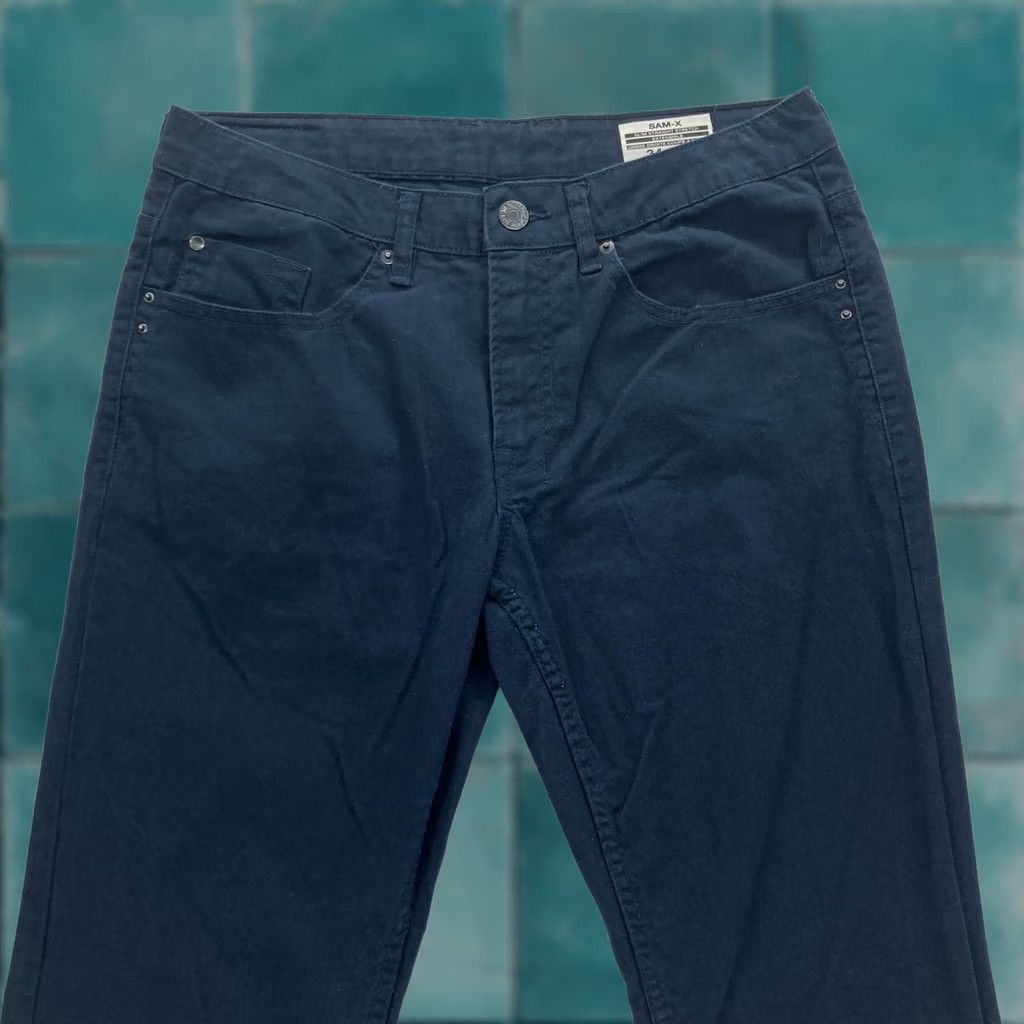 Buffalo David Bitton Buffalo David Bitton Jeans Mens Slim Straight Stretch 32x30 Dark Navy SAM-X Jeans Size US 32 / EU 48 - 1 Thumbnail
