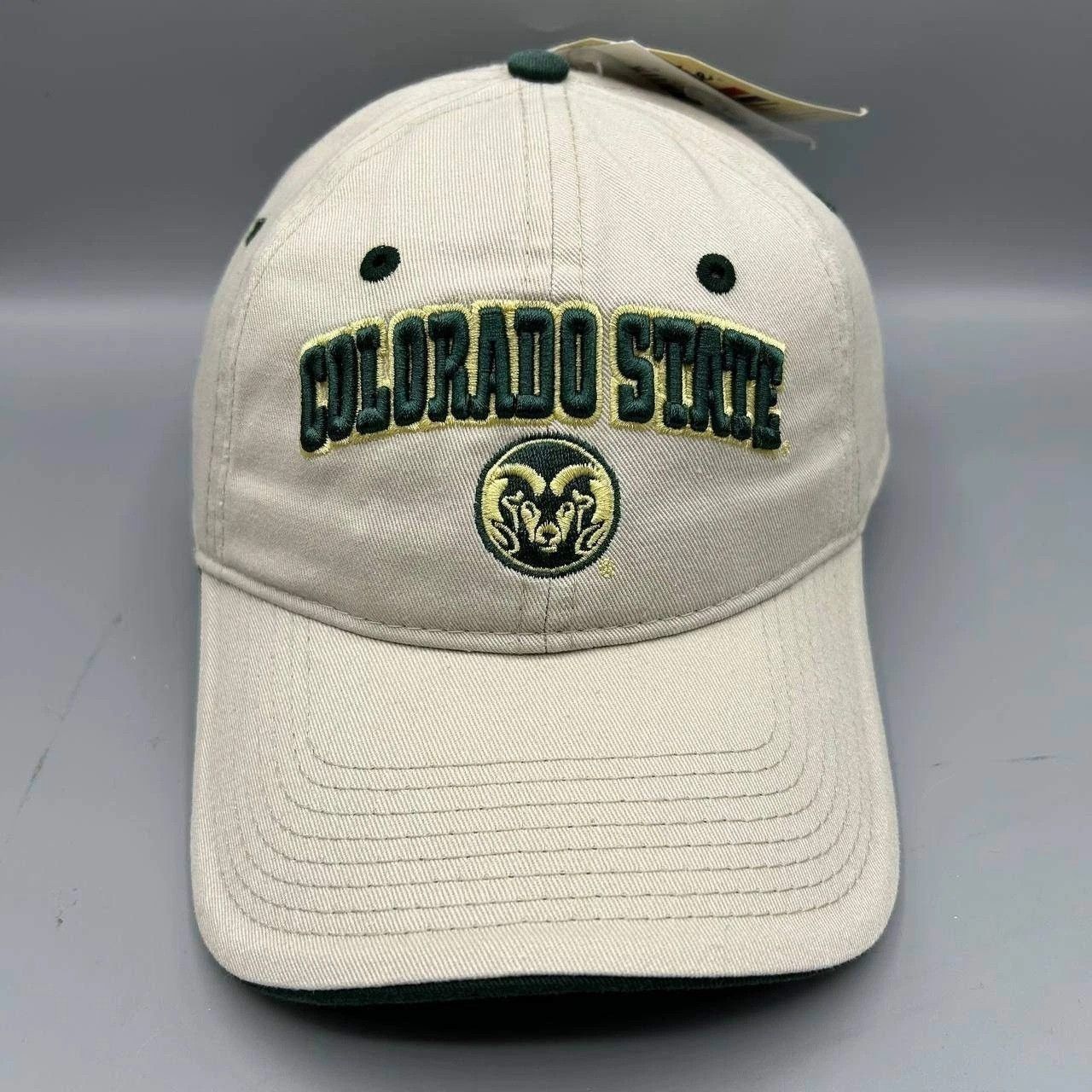 The Game Colorado State Rams Hat Men Beige NCAA Strap Back Cotton Size ONE SIZE - 1 Thumbnail