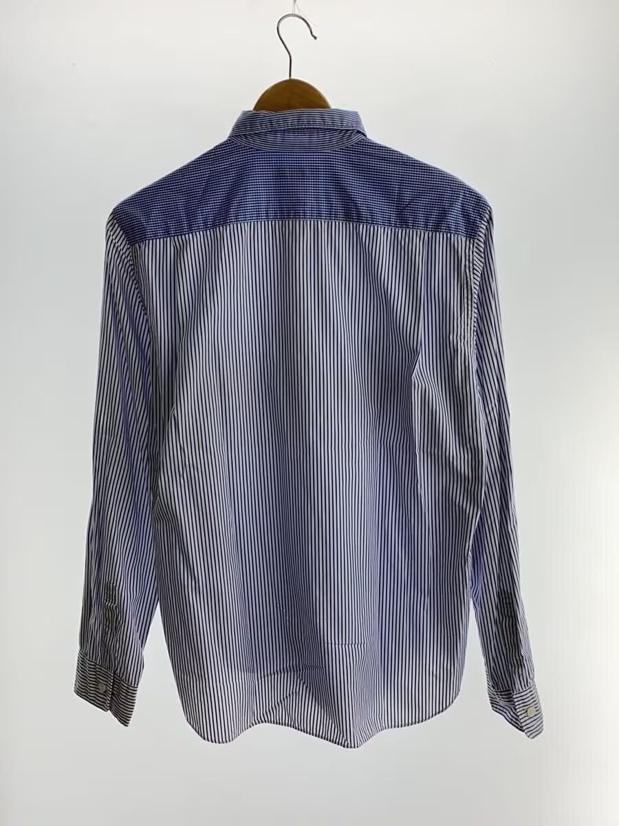 Comme des Garcons Homme Argyle Reconstructed Striped Button Shirt Size US S / EU 44-46 / 1 - 2 Thumbnail