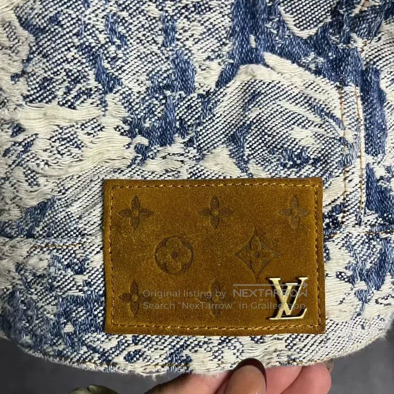 Louis Vuitton Louis Vuitton Blue Plant Flower Full Print Long Sleeve Den Size US S / EU 44-46 / 1 - 5 Thumbnail