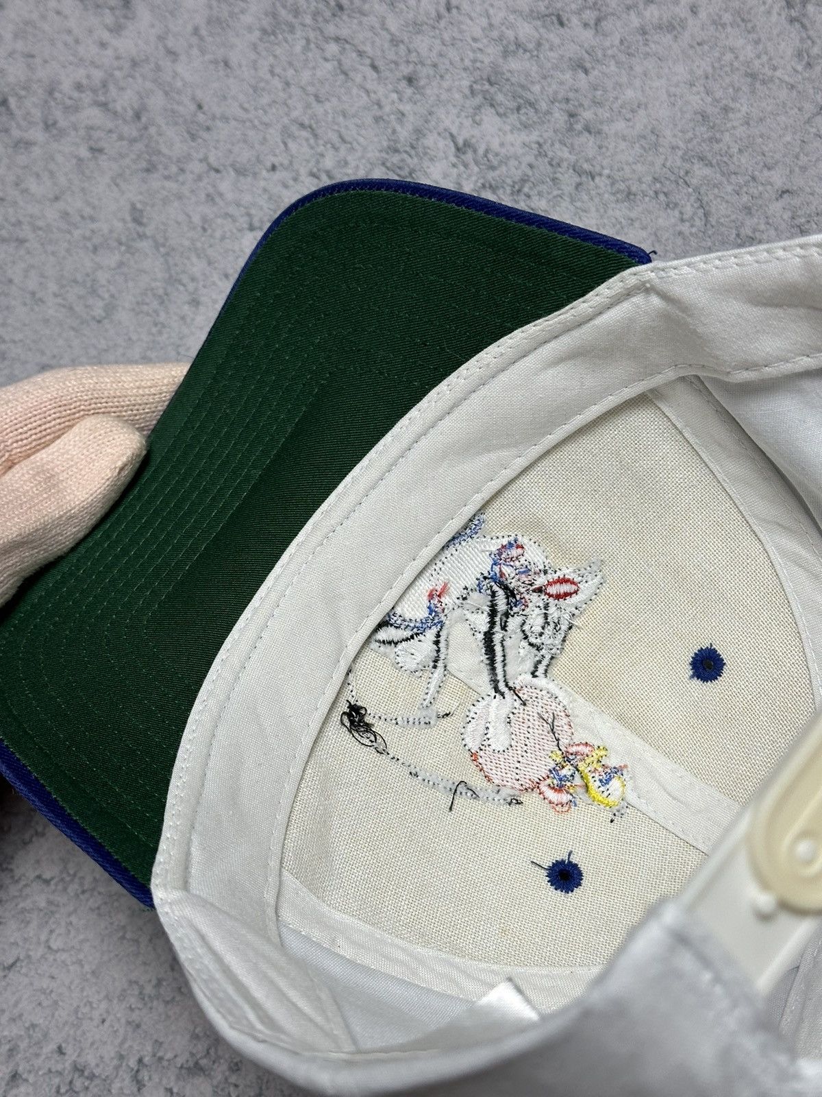 Vintage Vintage 1996 Space Jam Warner Bros Cap Size ONE SIZE - 4 Thumbnail