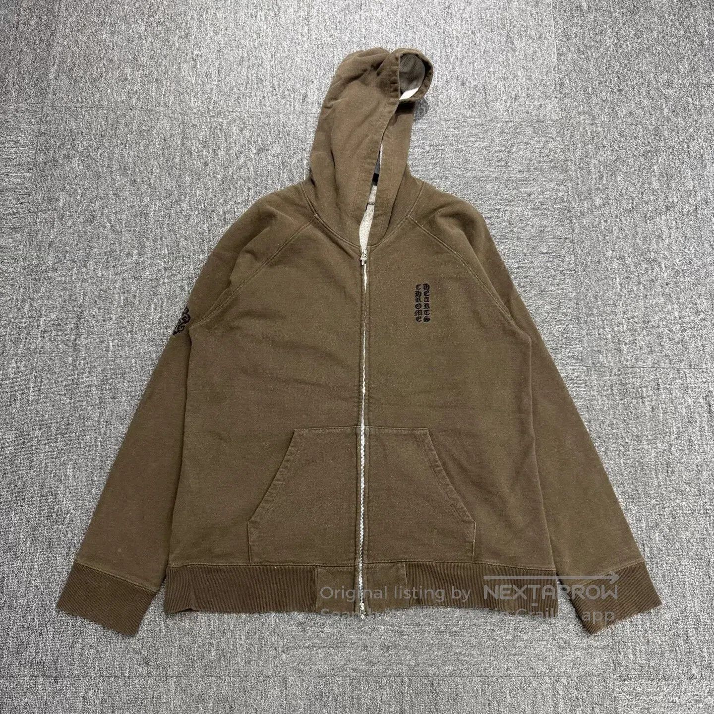 Chrome Hearts chrome hearts embroidered hooded sweatshirt. Size US XL / EU 56 / 4 - 1 Thumbnail
