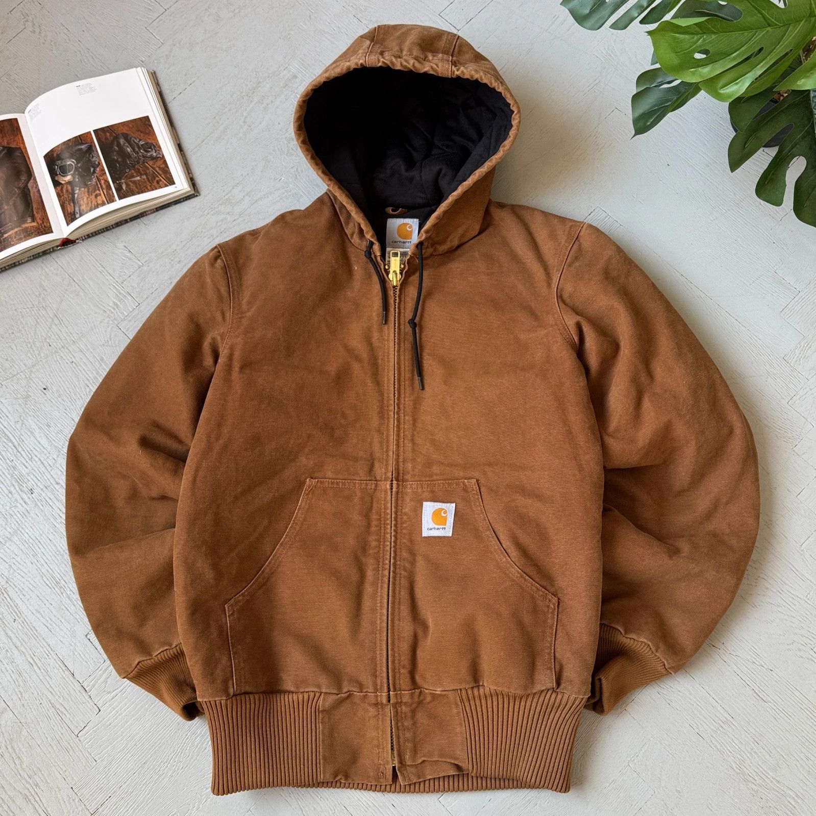 Carhartt Vintage Carhartt Duck Canvas Active Jacket Size US S / EU 44-46 / 1 - 1 Thumbnail