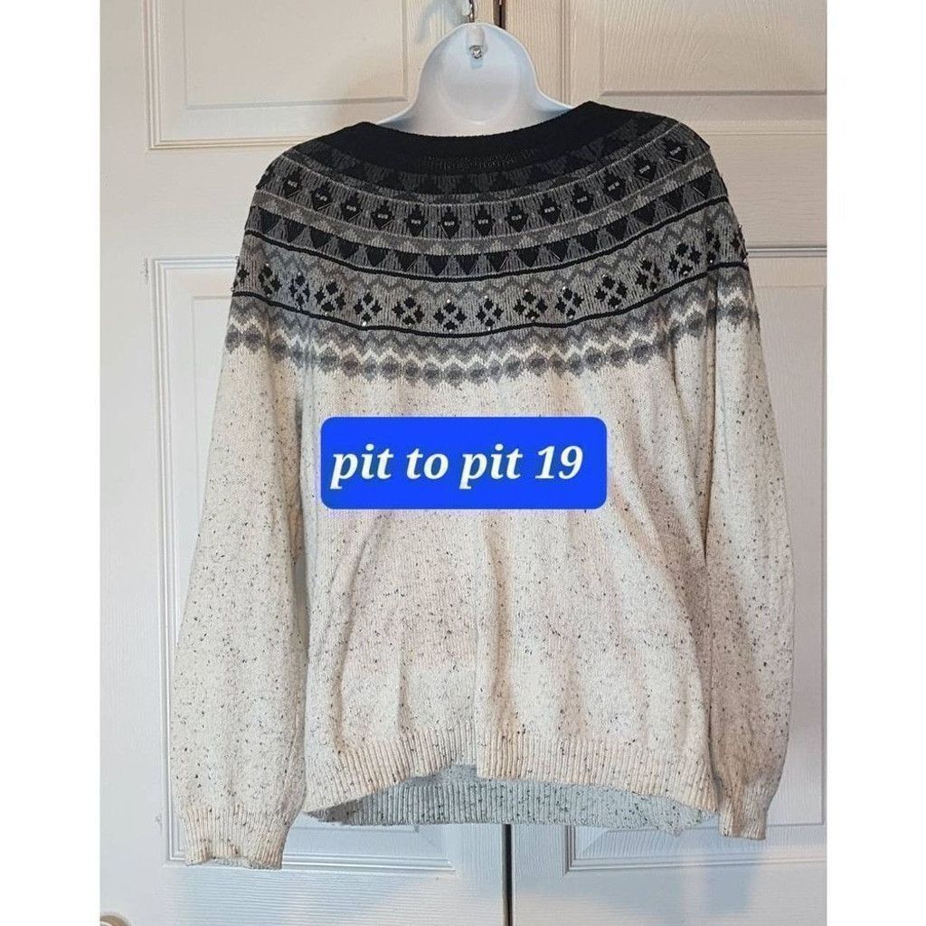 Other Christopher & Banks Sweater Size L / US 10 / IT 46 - 5 Thumbnail
