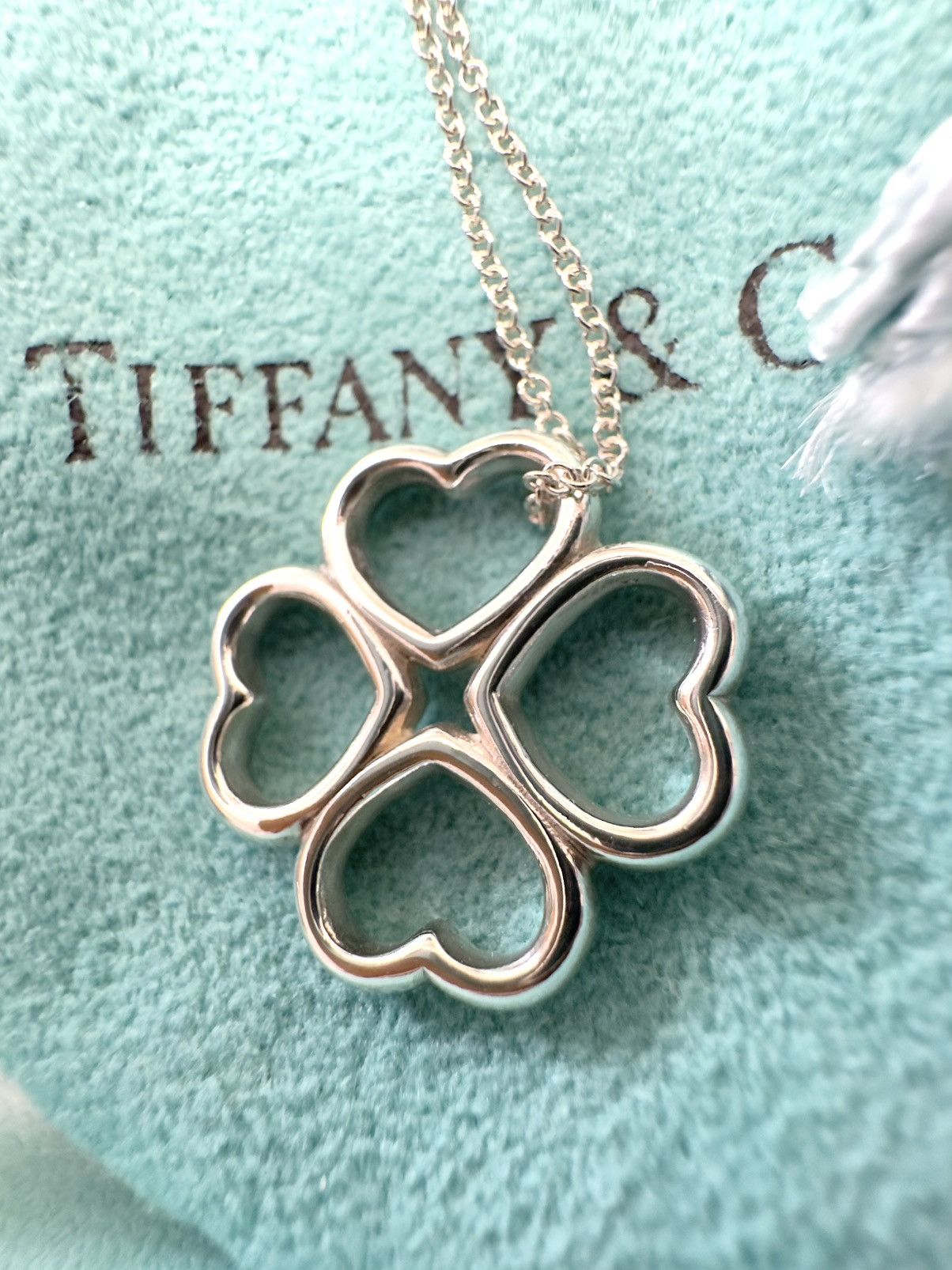 Tiffany & Co. Tiffany & Co. clover hearts pendant Size ONE SIZE - 1 Thumbnail