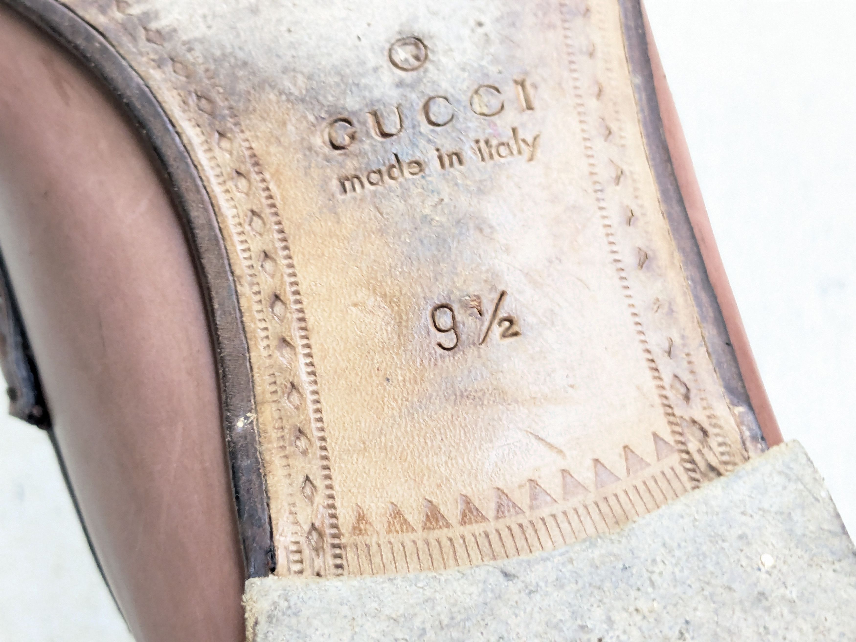 Gucci Gucci Horsebit Loafers Brown Leather 10 Rubber Size US 10 / EU 43 - 17 Thumbnail