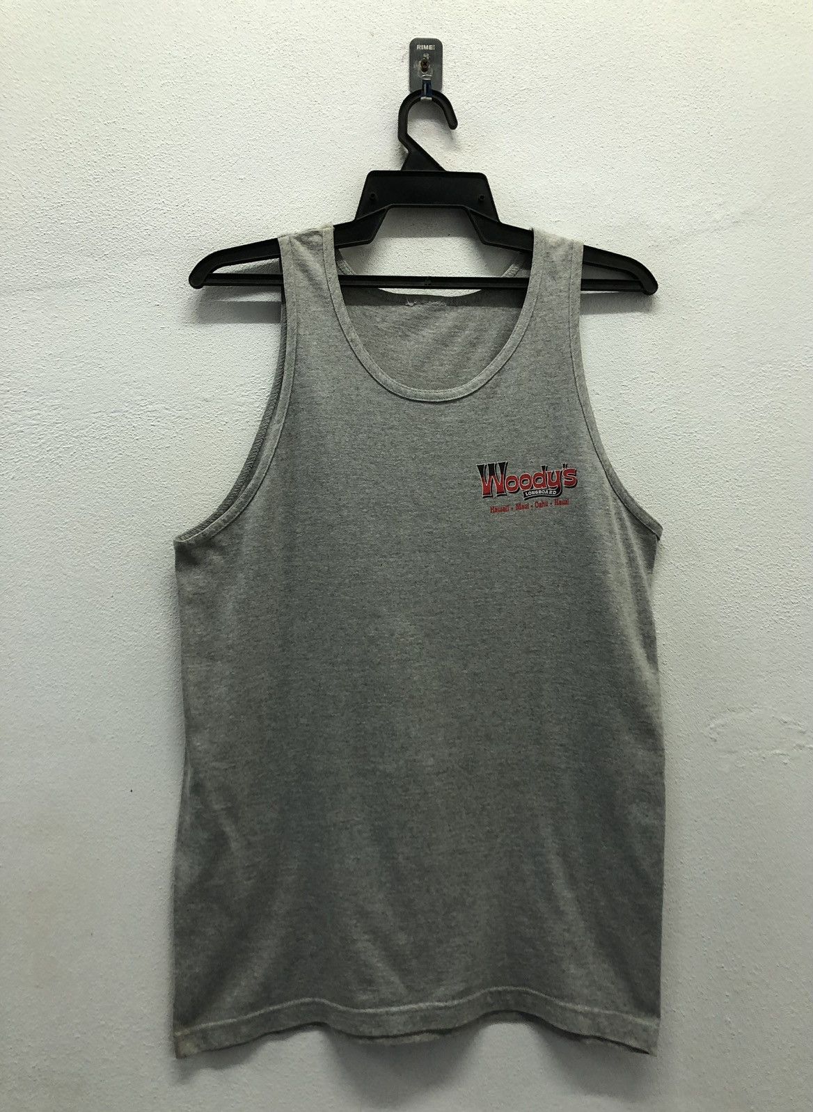 Vintage Vintage Woody's Longboard You Wanna Ride Hawaii Tanktop Size US M / EU 48-50 / 2 - 2 Thumbnail
