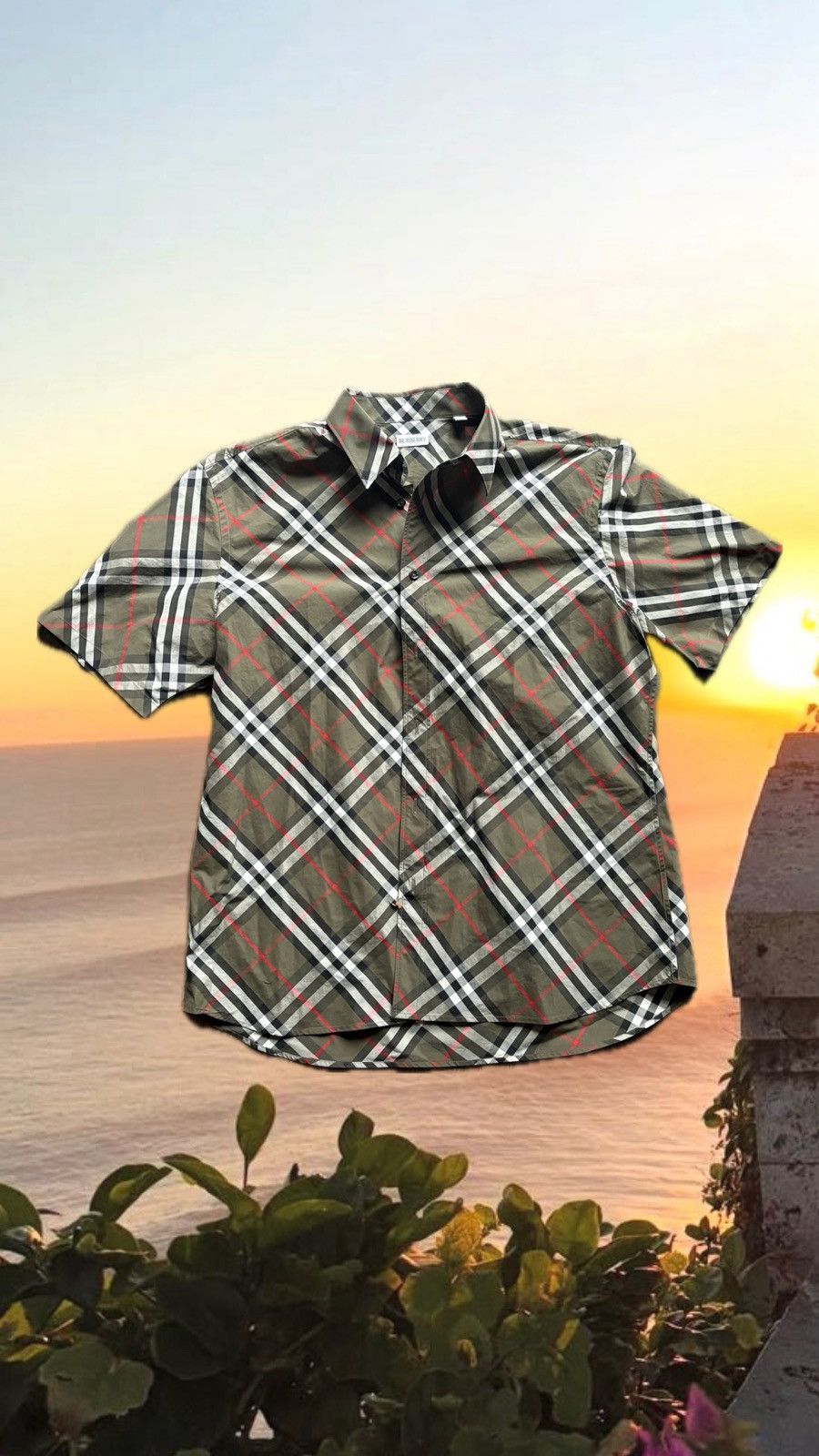 Burberry Short Sleeve Check Shirt