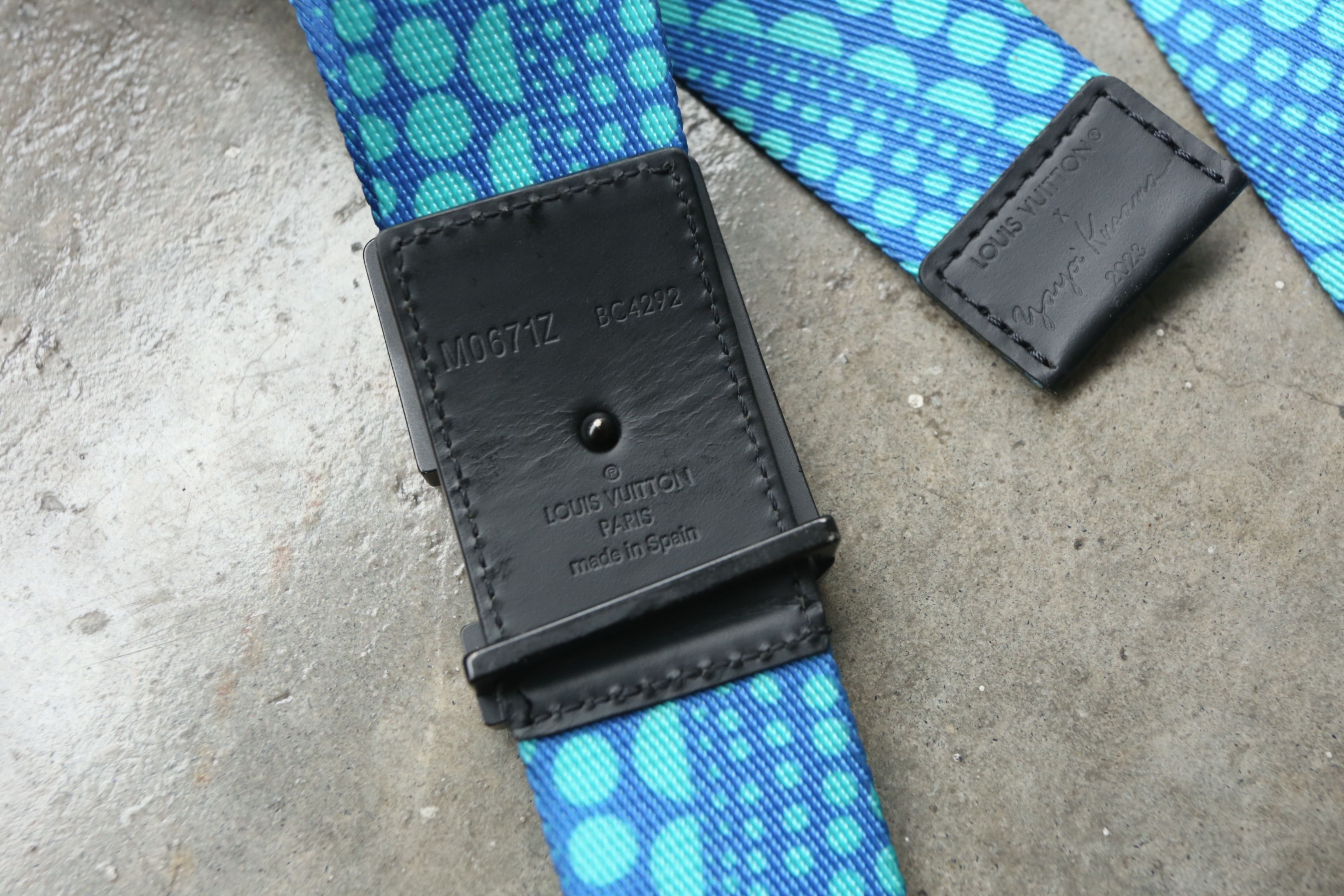 Louis Vuitton × Yayoi Kusama Louis Vuitton - Yayoi Kusama - 2023 - Pumpkin Webbing Belt Size ONE SIZE - 4 Thumbnail