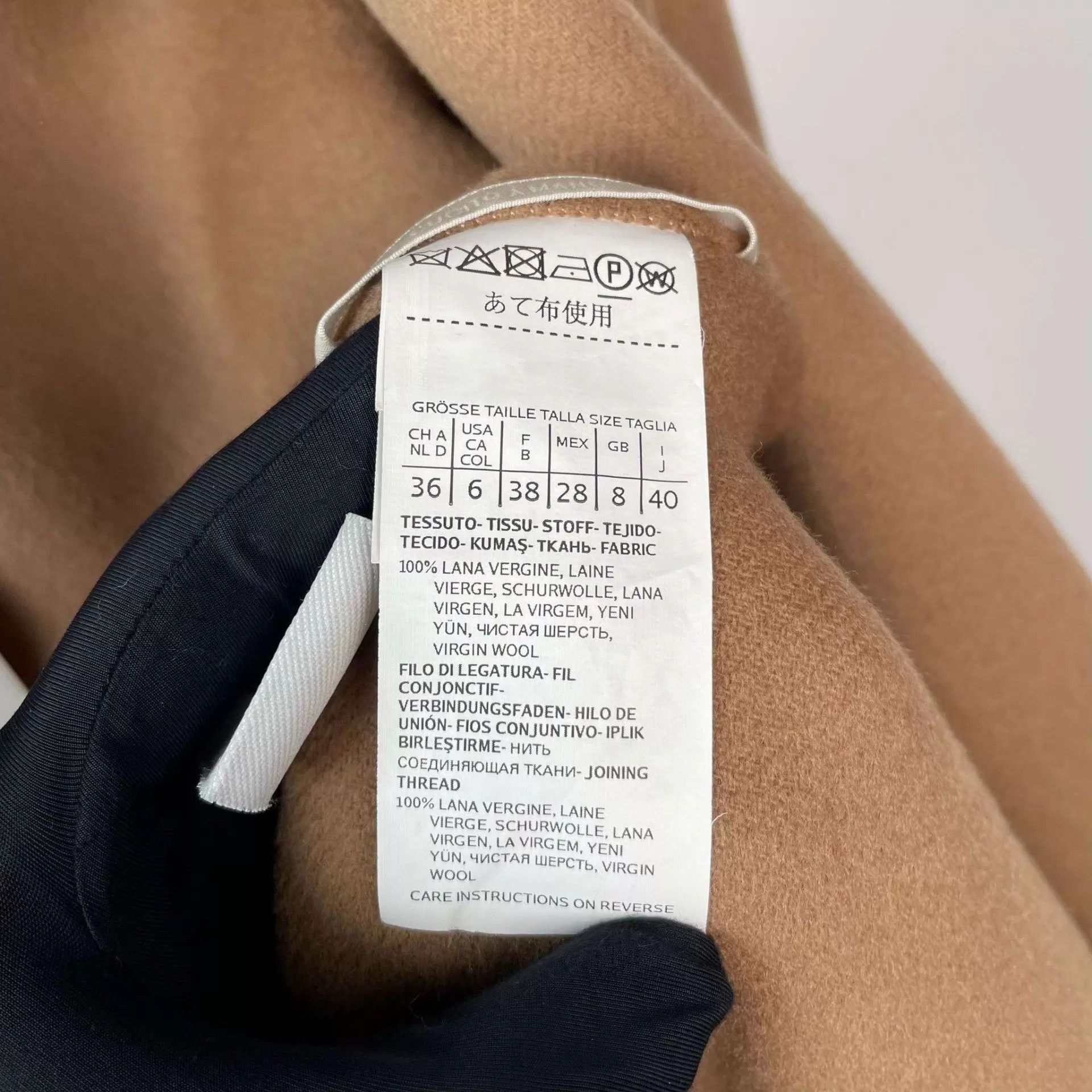 Max Mara Maxmara 98 New Cashmere Coat 165 Size M / US 6-8 / IT 42-44 - 5 Thumbnail