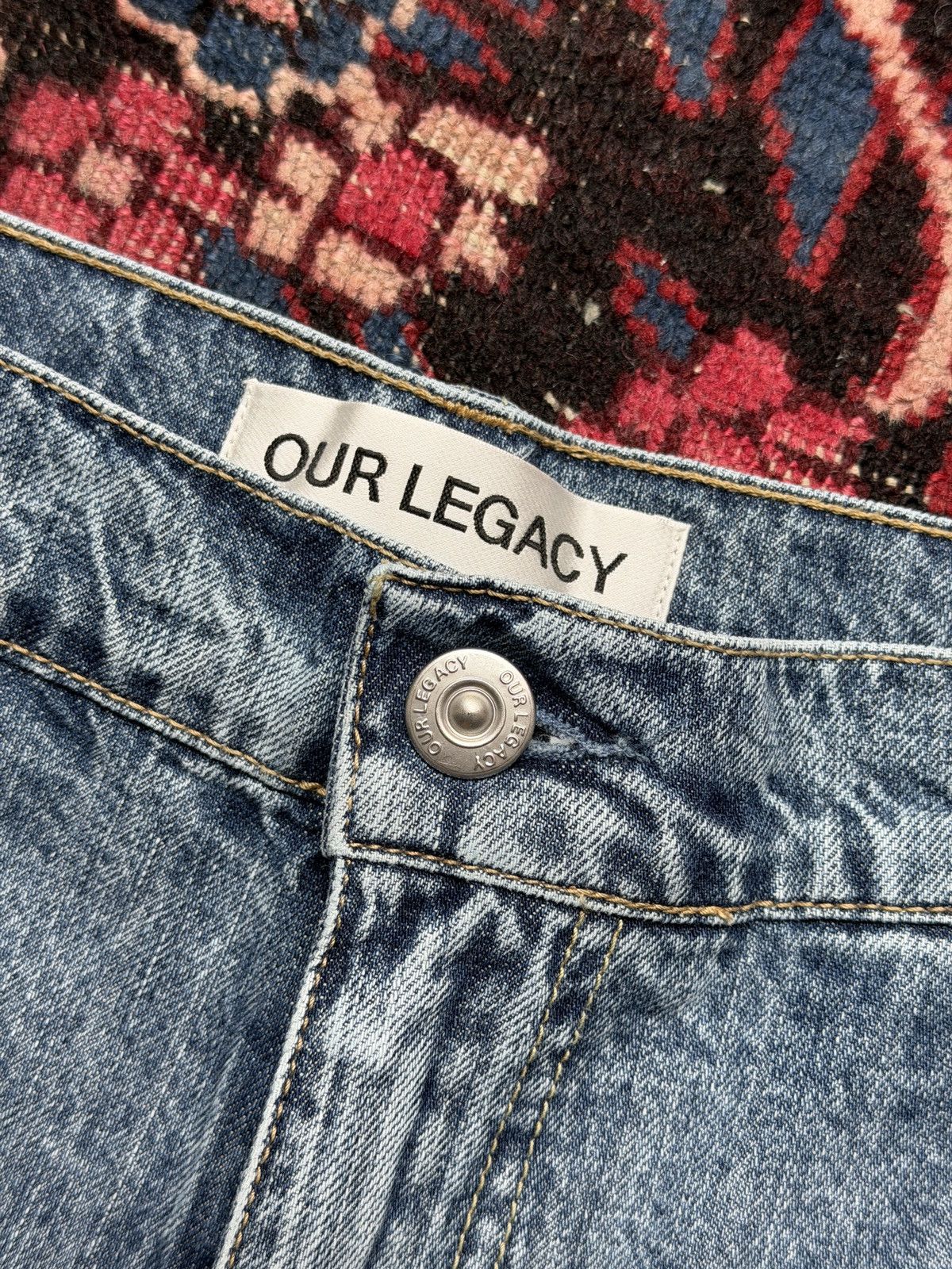 Our Legacy Our Legacy Joiner Trousers - Shadow Wash Denim Size US 36 / EU 52 - 6 Thumbnail