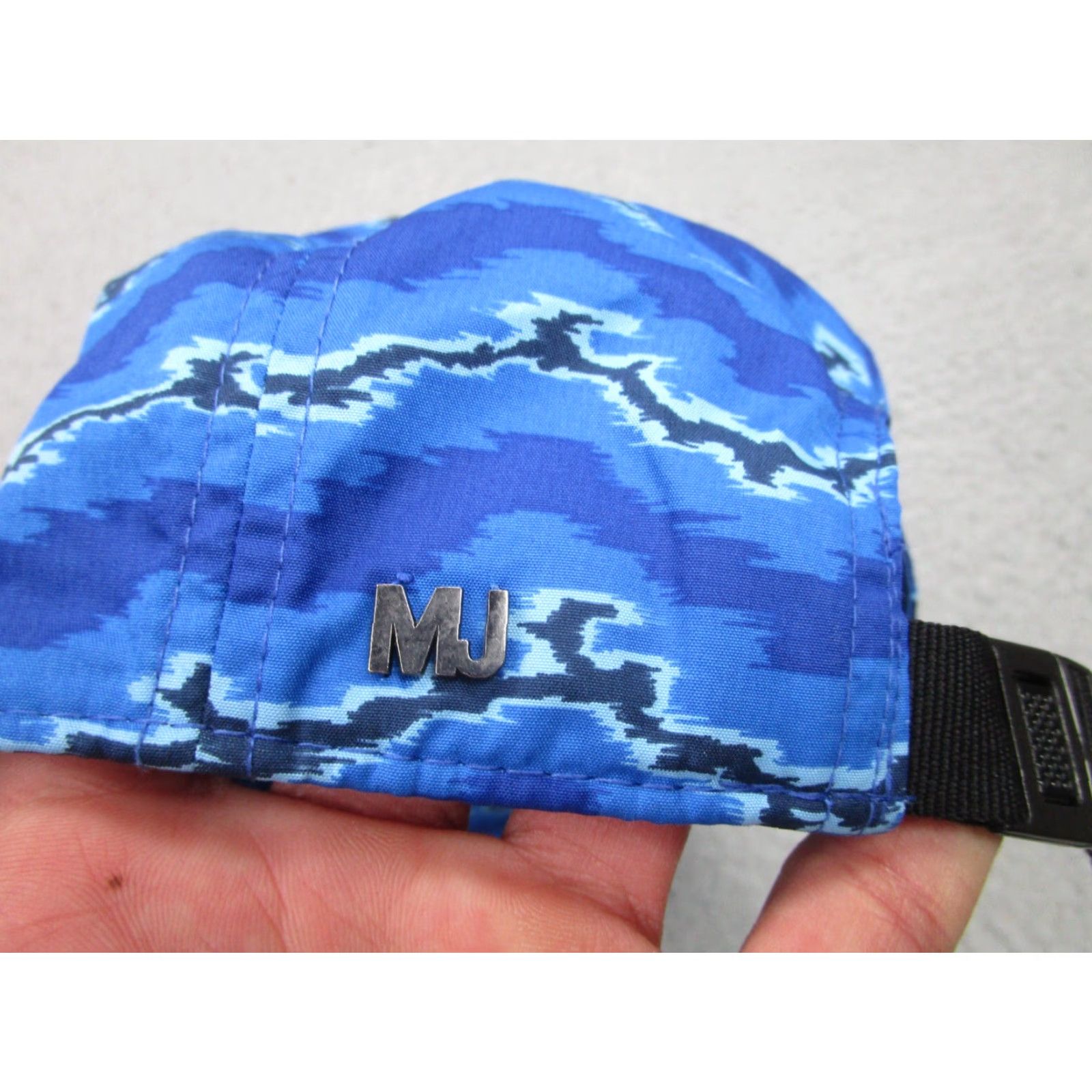 Marc Jacobs Marc Jacobs Baseball Cap Men One Size Blue Geometric Casual Logo Size ONE SIZE - 6 Thumbnail