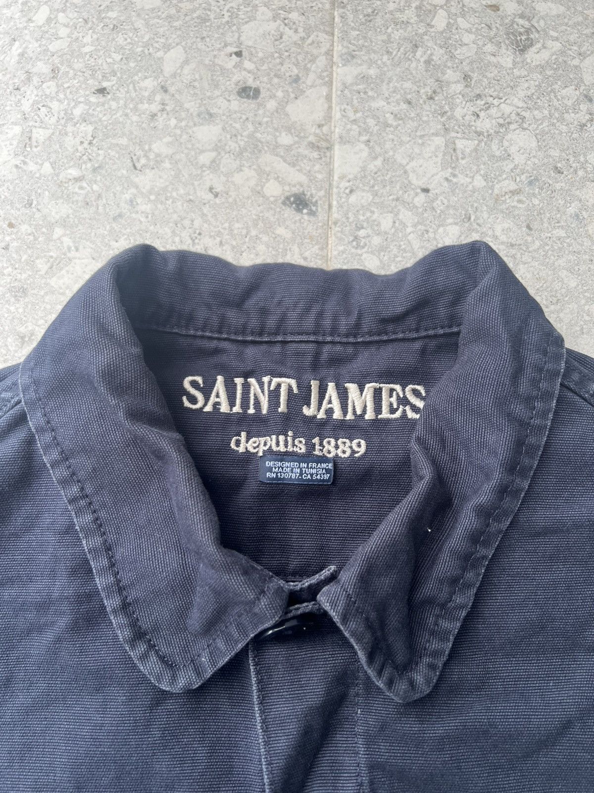Saint James Saint James Cotton Canvas French Work Chore jacket Size US M / EU 48-50 / 2 - 2 Thumbnail