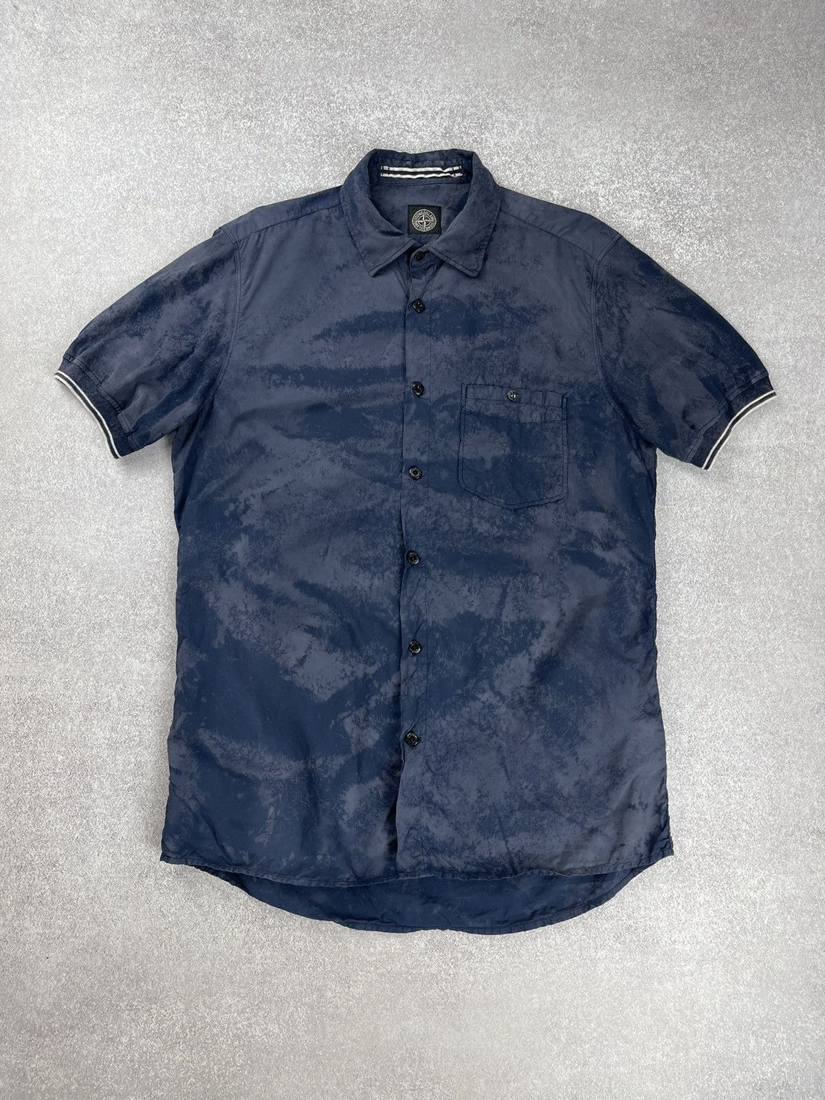 Stone Island Stone Island Custom Tie Dye Short Sleeve Shirt Men’s Size L Size US L / EU 52-54 / 3 - 1 Thumbnail