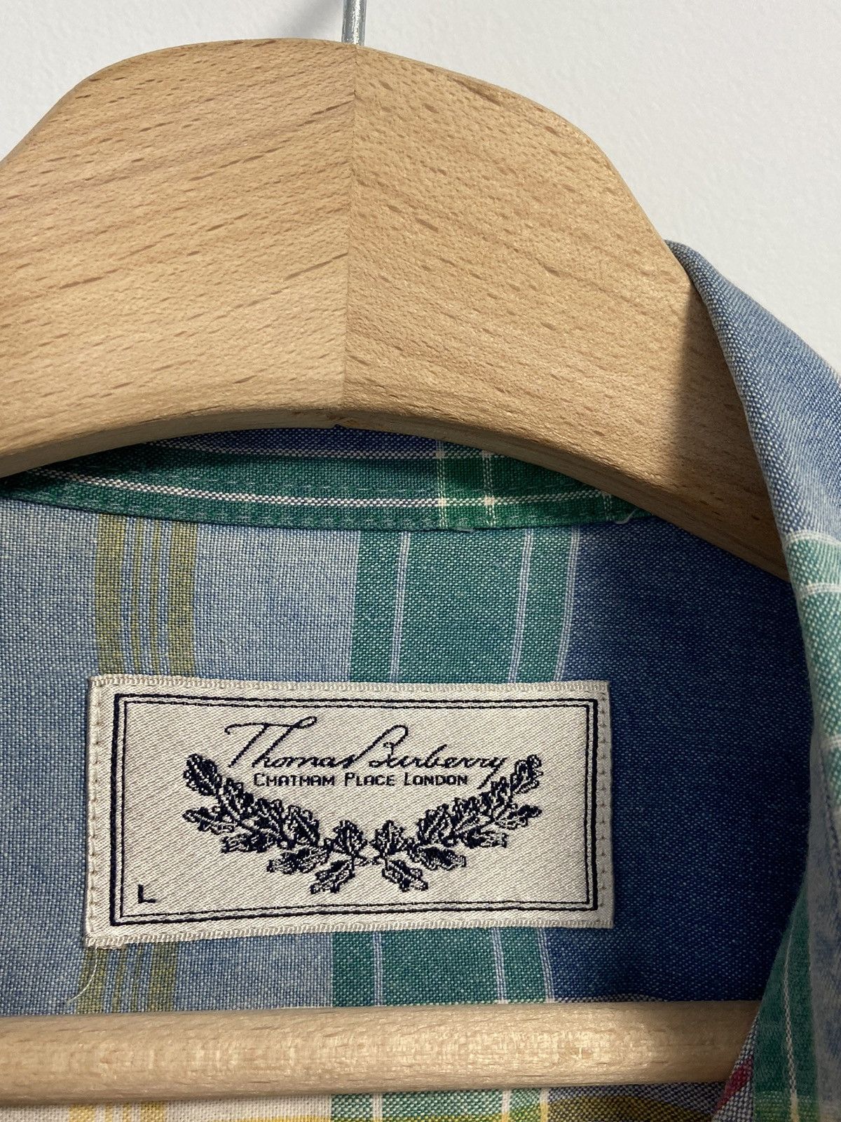 Burberry Thomas Burberry Button Up Shirt Size US L / EU 52-54 / 3 - 10 Thumbnail