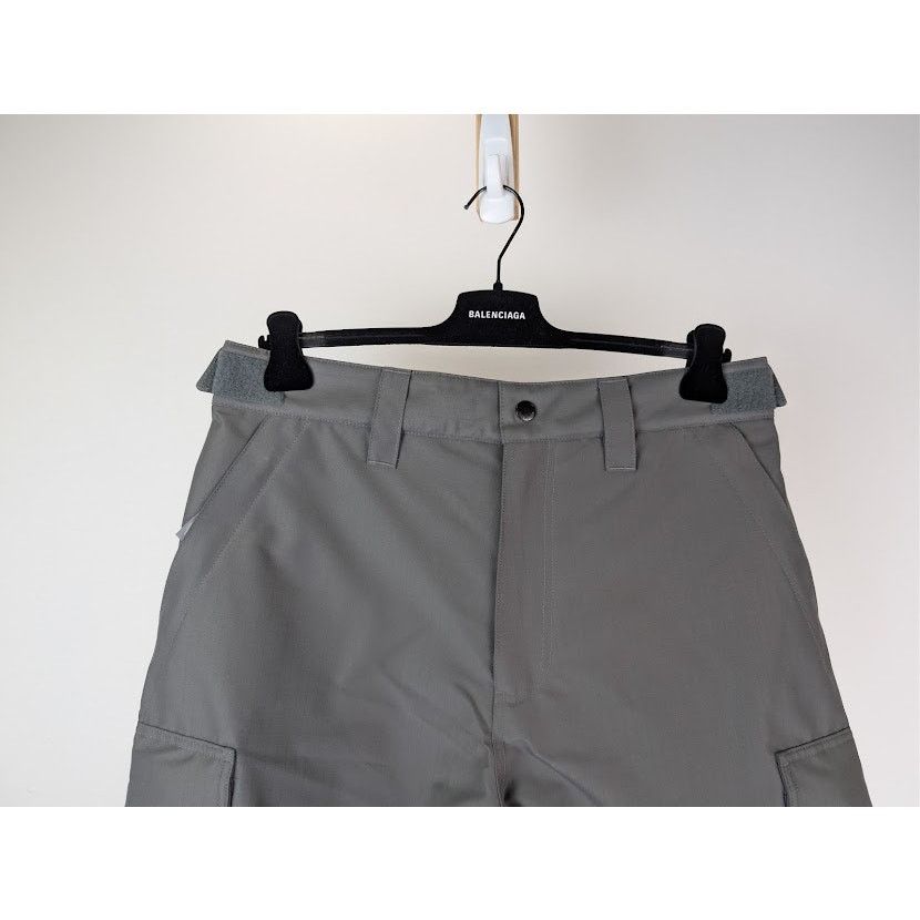 Balenciaga o1rshd1 Technical Ripstop Pants in Dark Grey Size US 32 / EU 48 - 3 Thumbnail