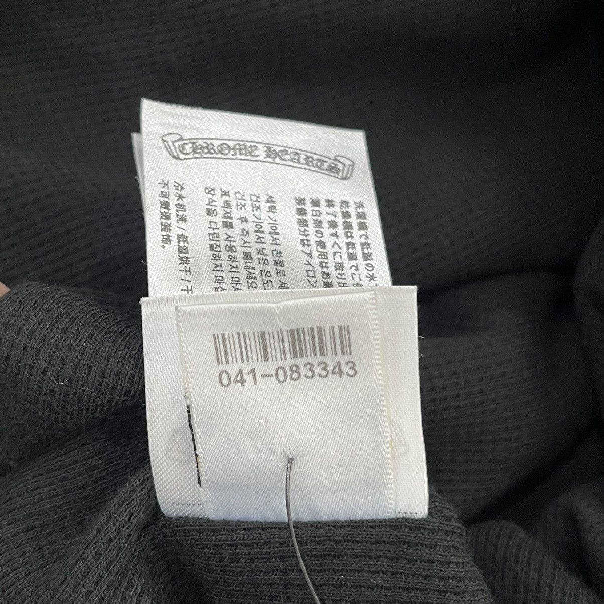 Chrome Hearts CHROME HEARTS Thermal Blue Letter Full Zip Up Black Size US XL / EU 56 / 4 - 12 Thumbnail