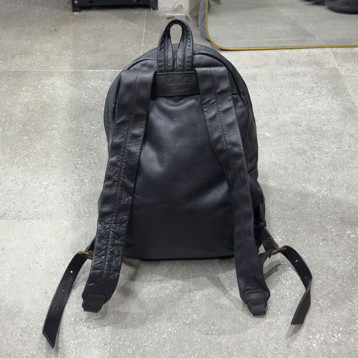 Designer × Jas MB × Leather Rare Vintage Jas Mb London England Full Leather Back Pack Size ONE SIZE - 11 Thumbnail