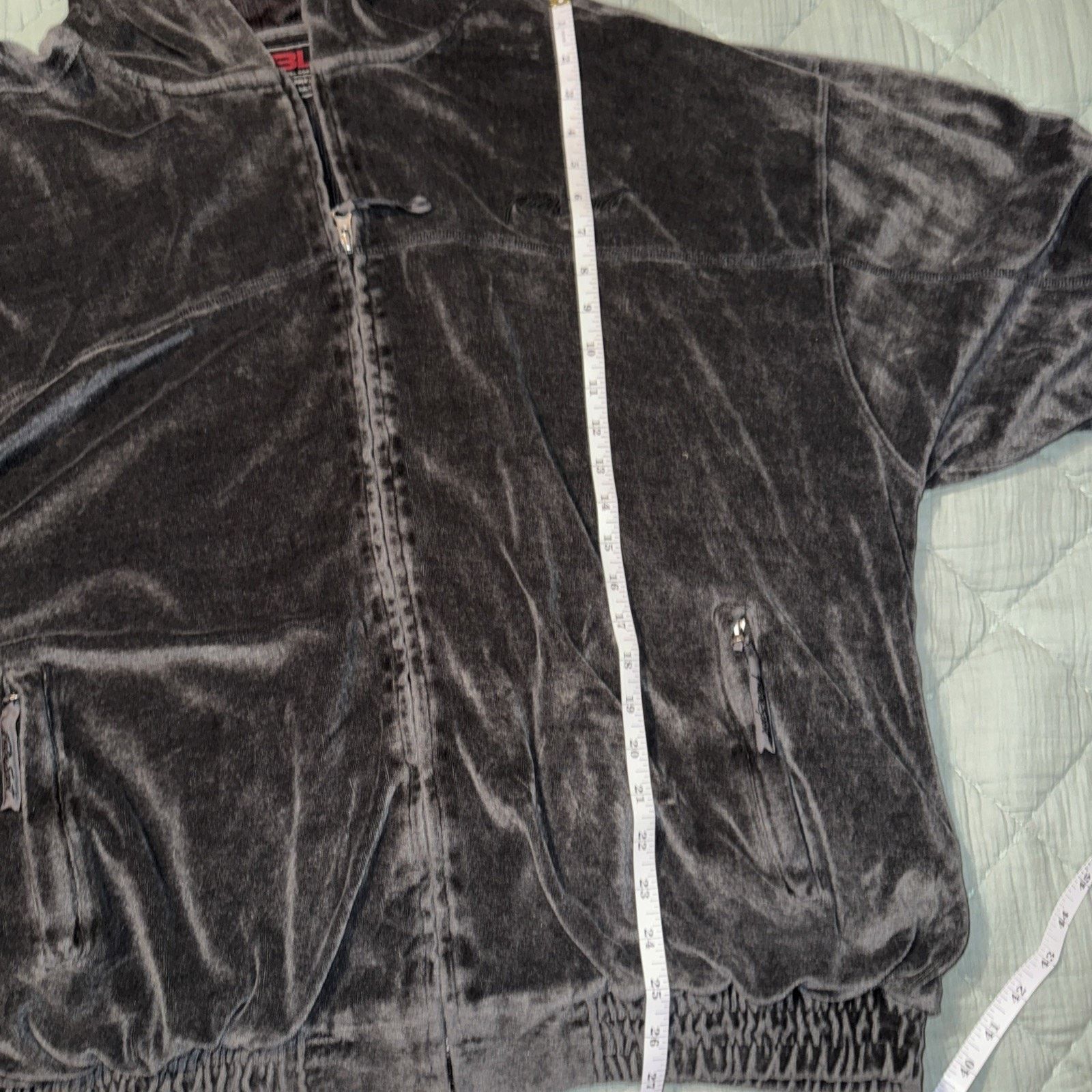 Fubu FUBU Vintage Velour Jacket Men’s Size XL Hip Hop Y2K Hoodie Size US XL / EU 56 / 4 - 12 Thumbnail