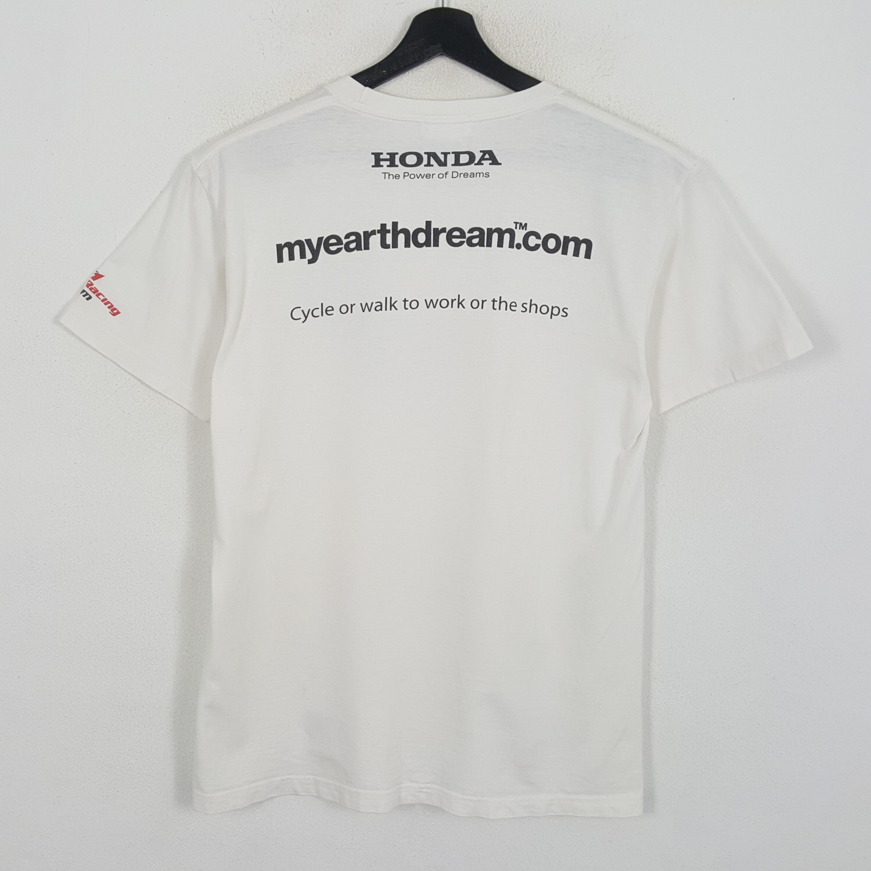 Honda × Vintage HONDA RACING Formula One F1 TEAM Center Design Tshirt Size US L / EU 52-54 / 3 - 3 Thumbnail