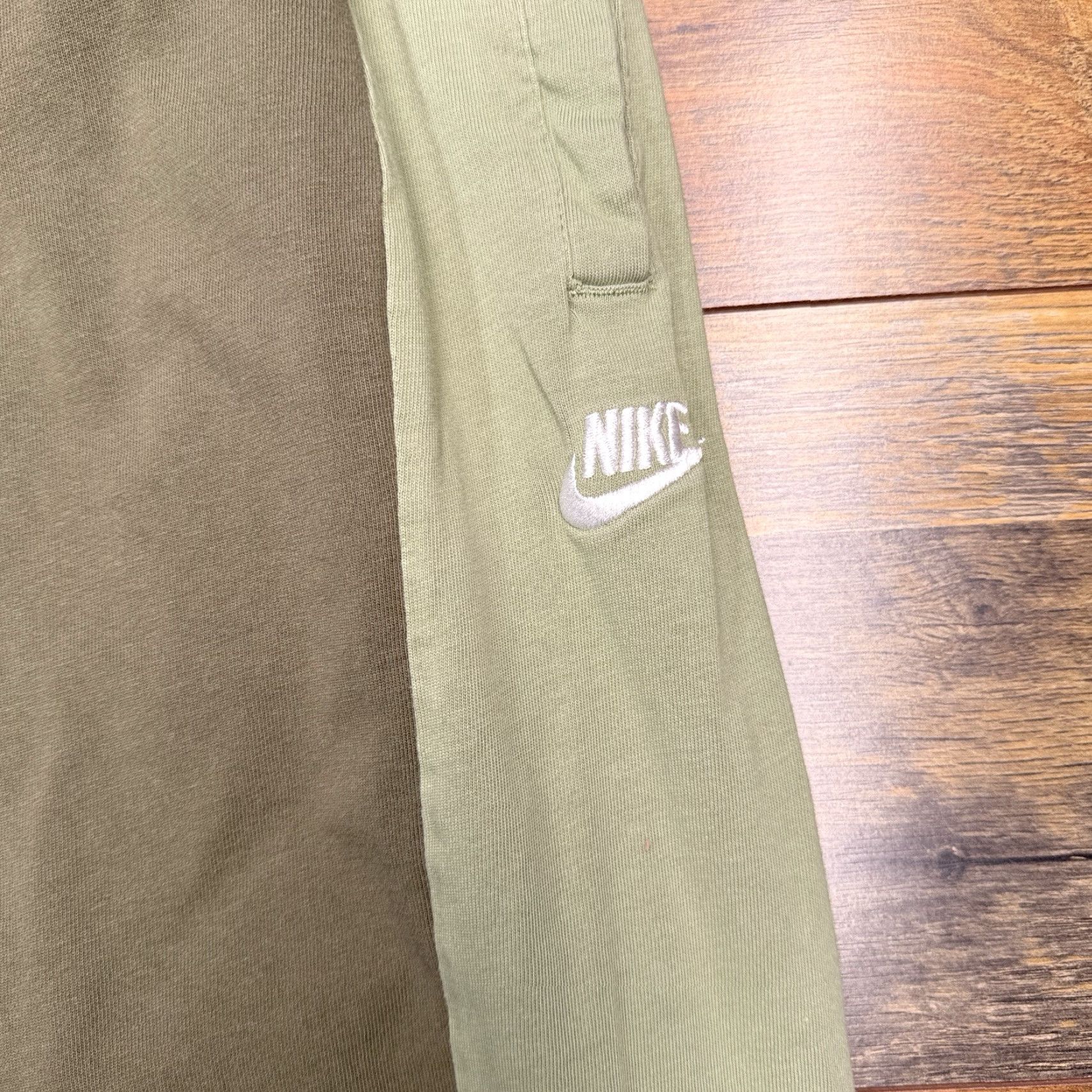 Nike Nike Jogger Sweatpants Mens Large Green Cotton Size US 33 - 3 Thumbnail