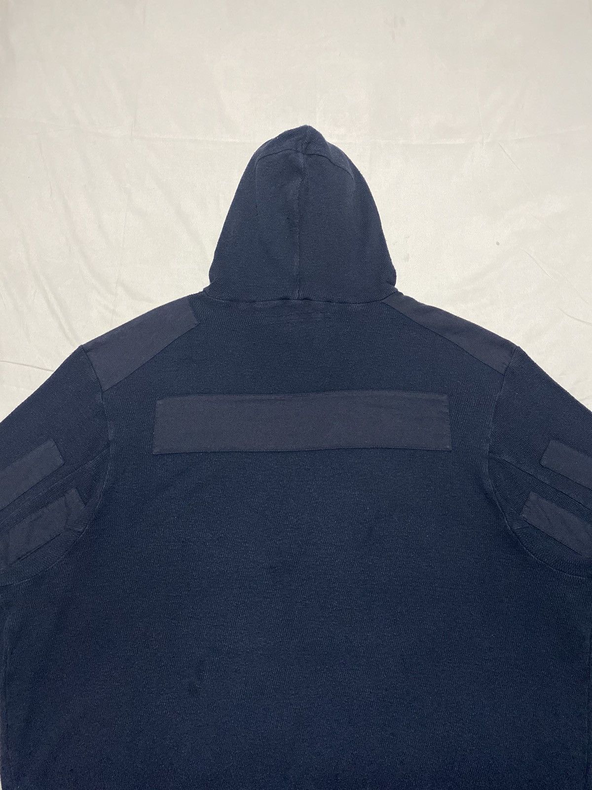 Julius FW18 Julius Drapey Oversized Black Patchwork Thermal Hoodie Size US XXL / EU 58 / 5 - 3 Thumbnail