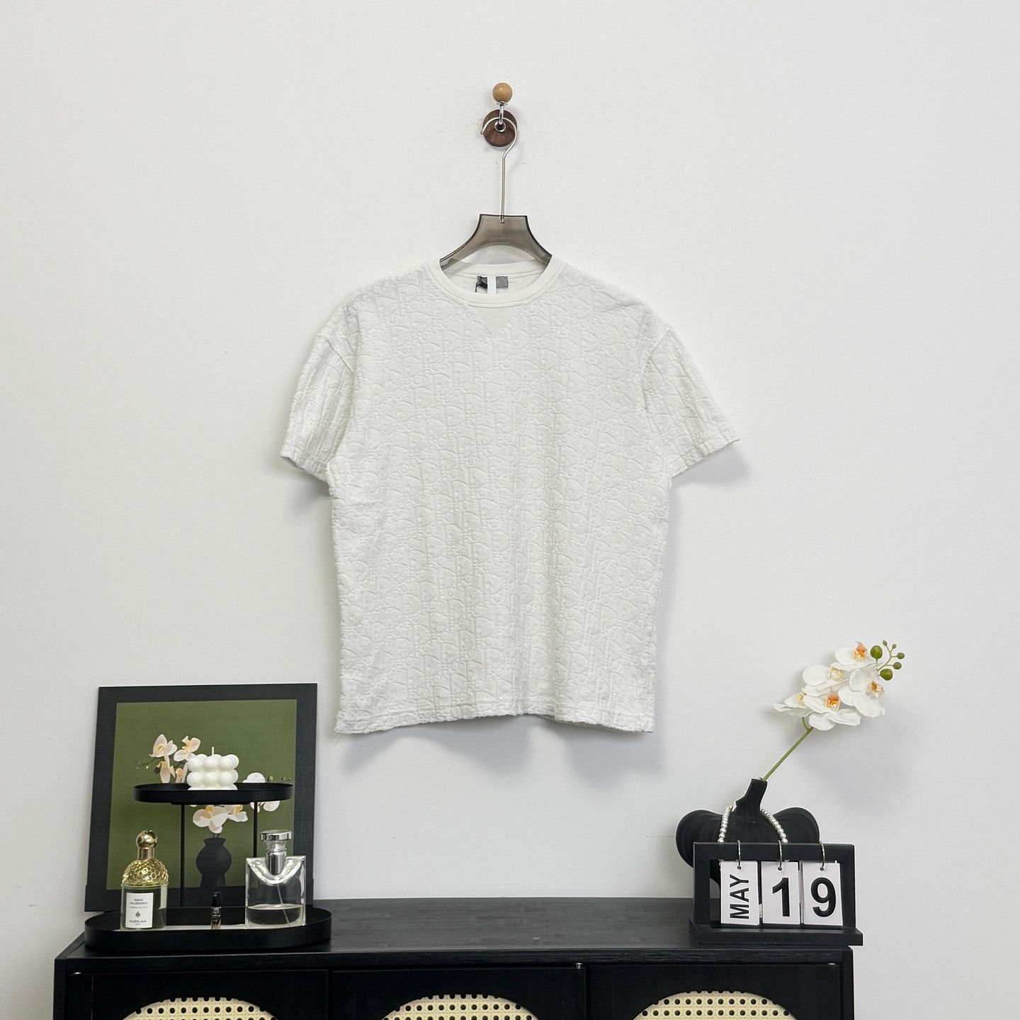 Dior DIOR Oblique Cotton T-Shirt Size S Size US S / EU 44-46 / 1 - 1 Thumbnail