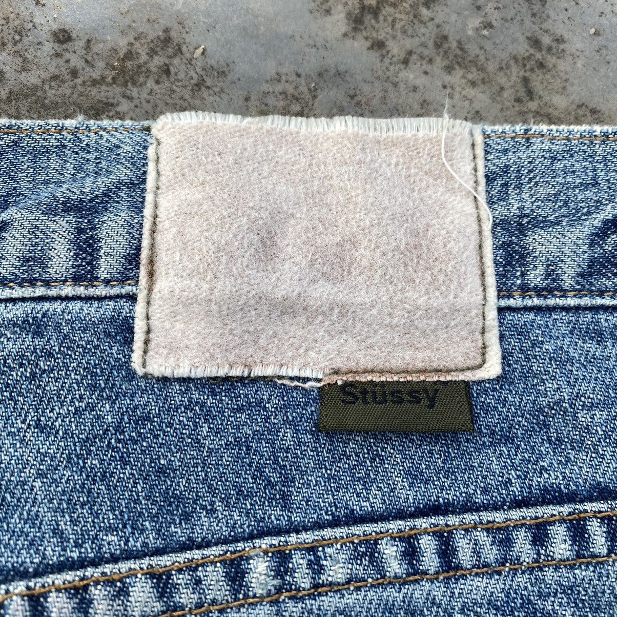 Stussy × Vintage Vintage Stussy-dm baggy jeans Size US 36 / EU 52 - 13 Thumbnail