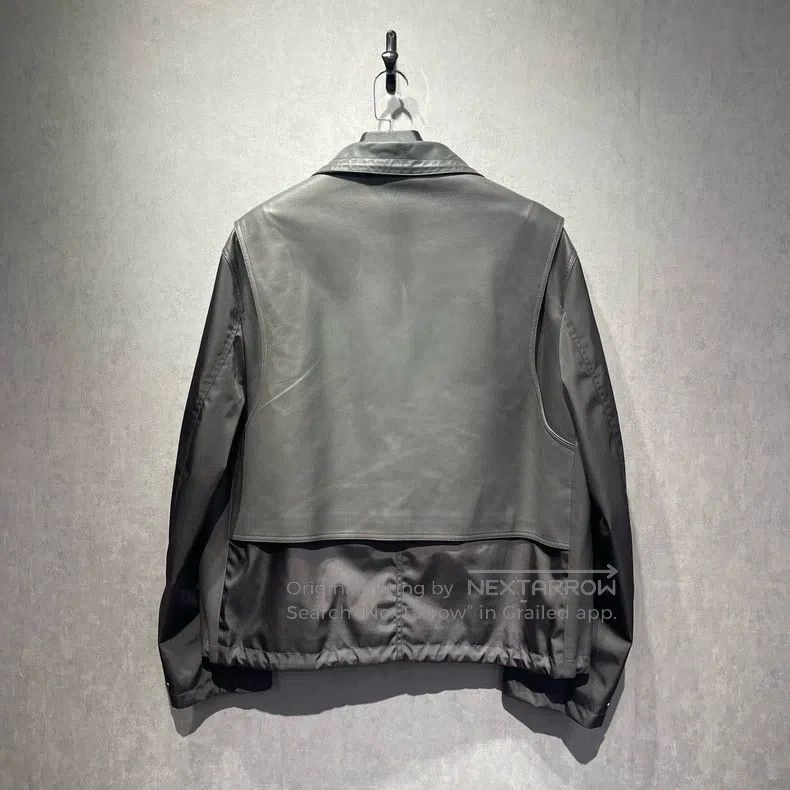 Louis Vuitton Louis Vuitton Full print embroidered zipper leather jacket Size US XL / EU 56 / 4 - 2 Thumbnail
