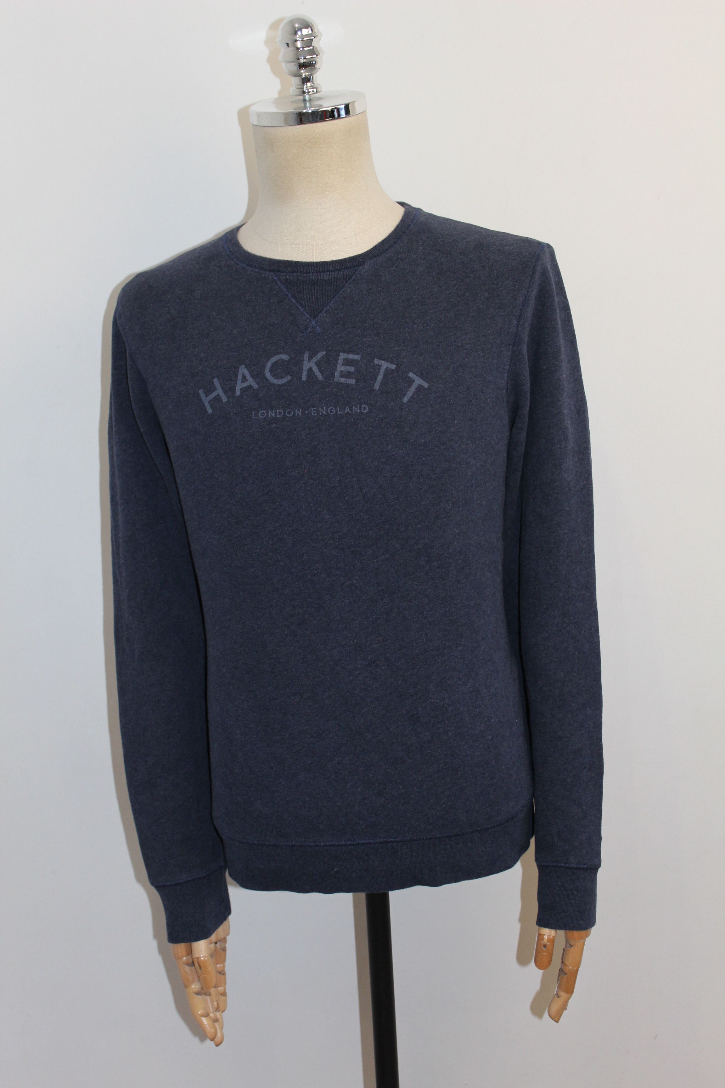 Hackett Men's Hackett Big Logo Blue Sweatshirt Size M Size US M / EU 48-50 / 2 - 4 Thumbnail