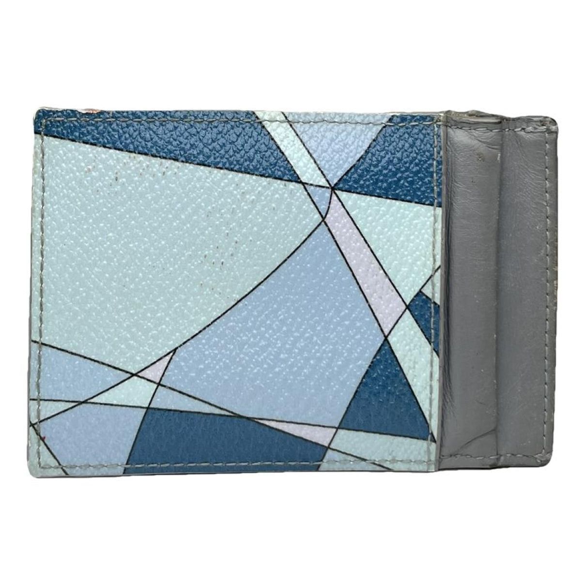 Emilio Pucci Blue Leather Purse Size ONE SIZE - 1 Thumbnail