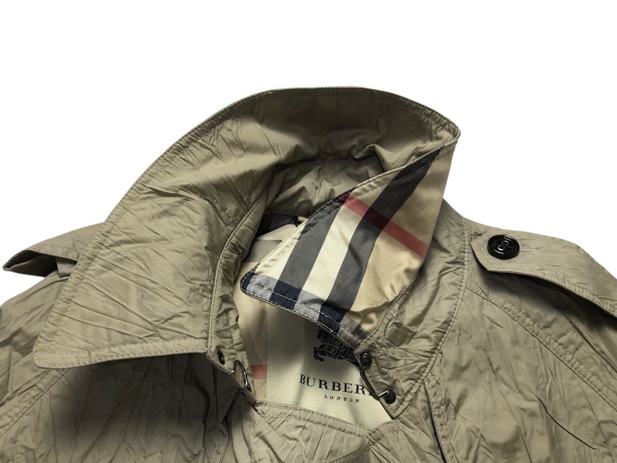Burberry Burberry double breasted wrinkle trench coat Size S / US 4 / IT 40 - 7 Thumbnail