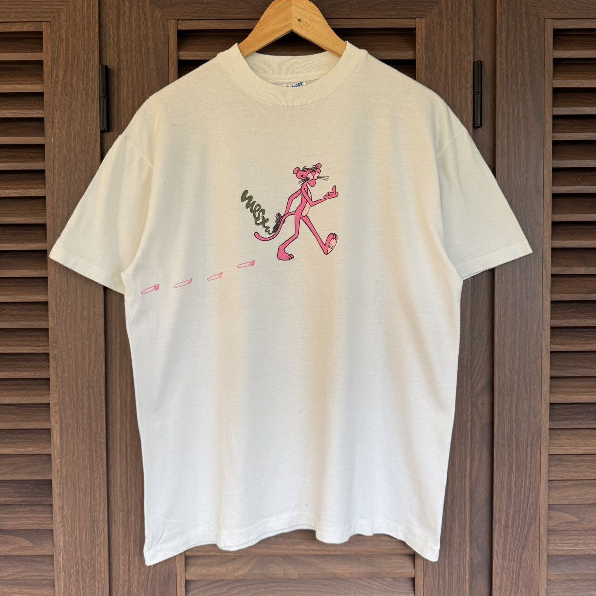 Vintage Vintage The Pink Panther Shot The Inspector and Fuck you Size US M / EU 48-50 / 2 - 3 Thumbnail
