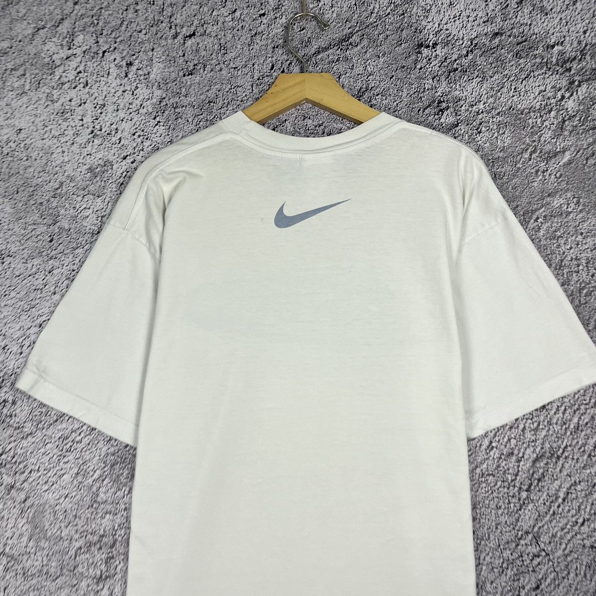 Nike × Vintage ✈️VINTAGE✈️ Nike Sport Front Printed Centre oval logo T-Shirt Size US L / EU 52-54 / 3 - 13 Thumbnail