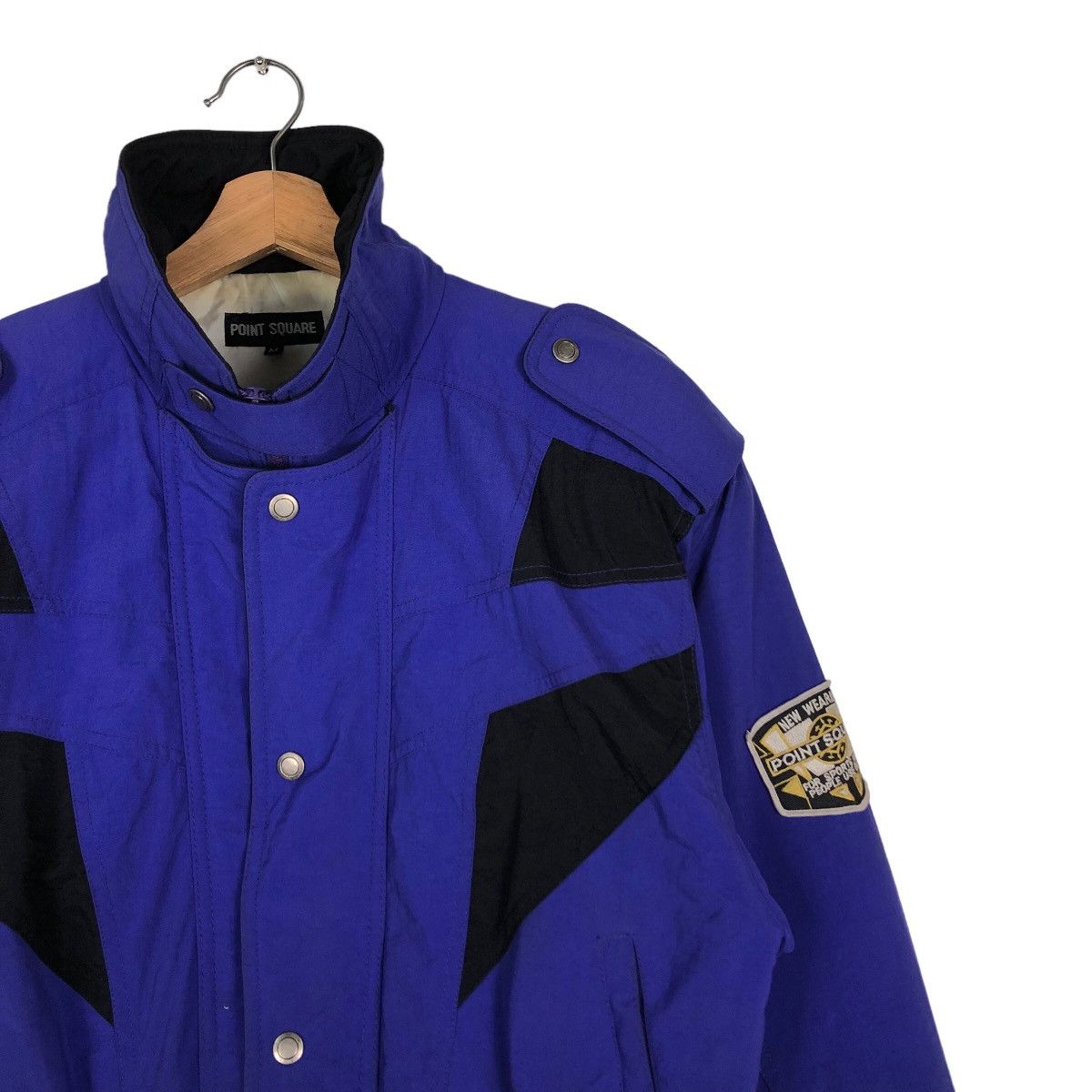Hysteric Glamour 🔥Vintage Cropped Biker Jacket Ski Square Point Japan Size US M / EU 48-50 / 2 - 6 Thumbnail