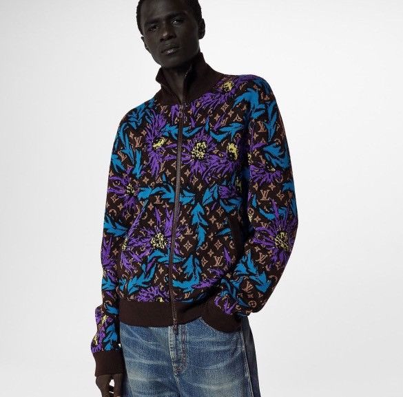 Louis Vuitton Monogram thistle zip through jacket Size US M / EU 48-50 / 2 - 6 Thumbnail