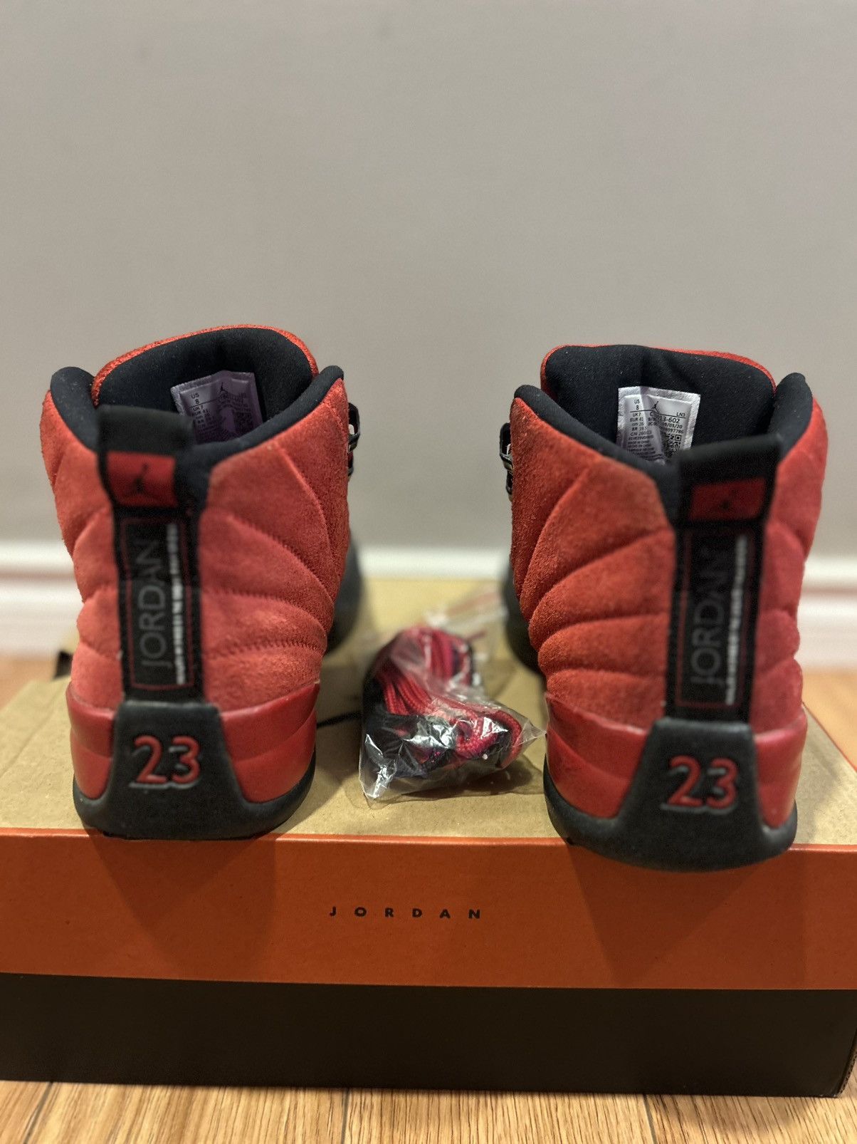 Jordan Brand Air Jordan 12 ‘Reverse Flu Game’ Size US 8 / EU 41 - 4 Thumbnail