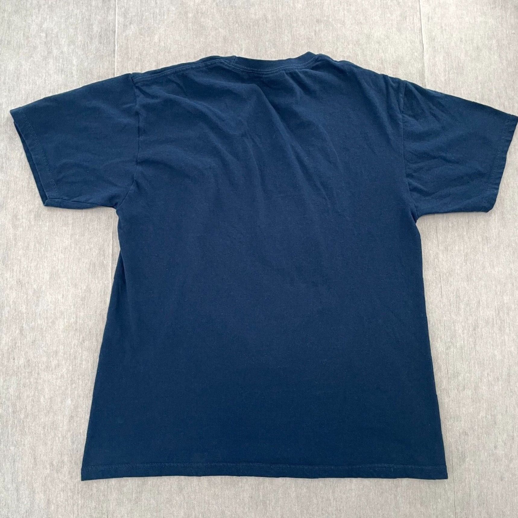 Vintage VINTAGE Stussy Graphic Shirt Adult Medium Blue Knowledge Is King Short Sleeve Mens Y2K Hip Hop Size US M / EU 48-50 / 2 - 2 Thumbnail