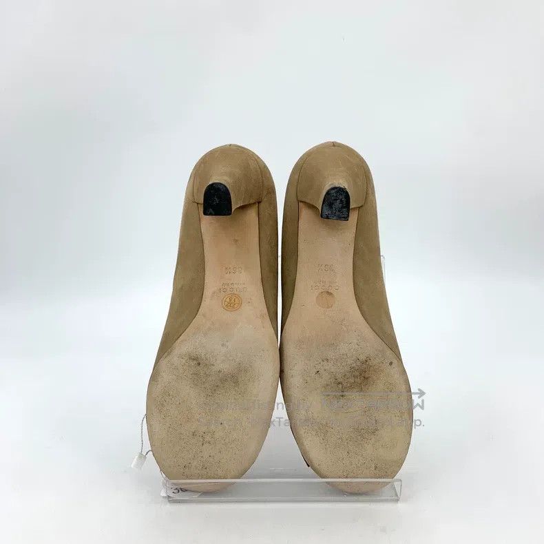 Gucci Gucci Dark brown logo round toe thick heel high heels Size US 6 / IT 36 - 5 Thumbnail