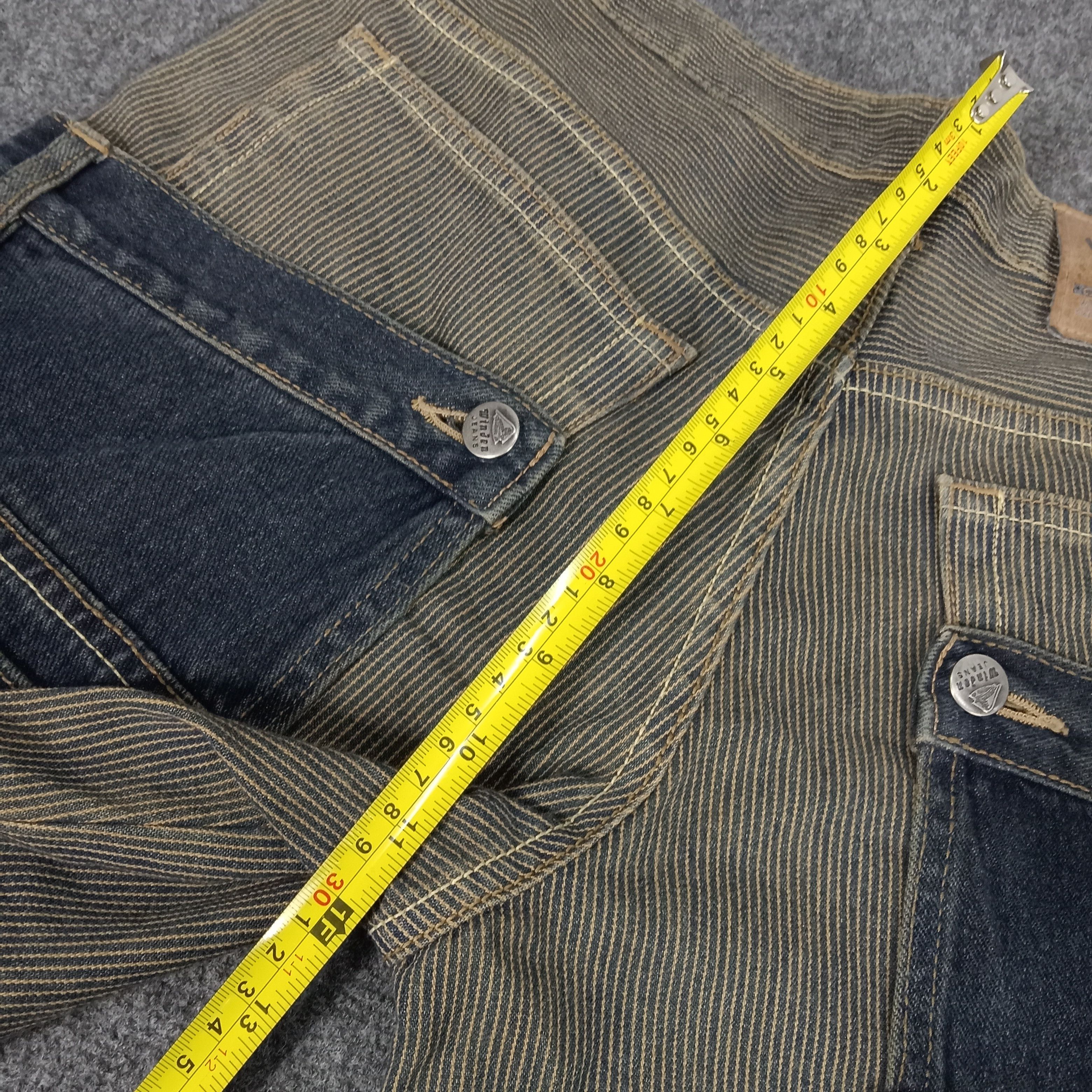 Japanese Brand × Vintage Winden Rare Double Waist Japanese Denim Jeans Size US 30 / EU 46 - 12 Thumbnail