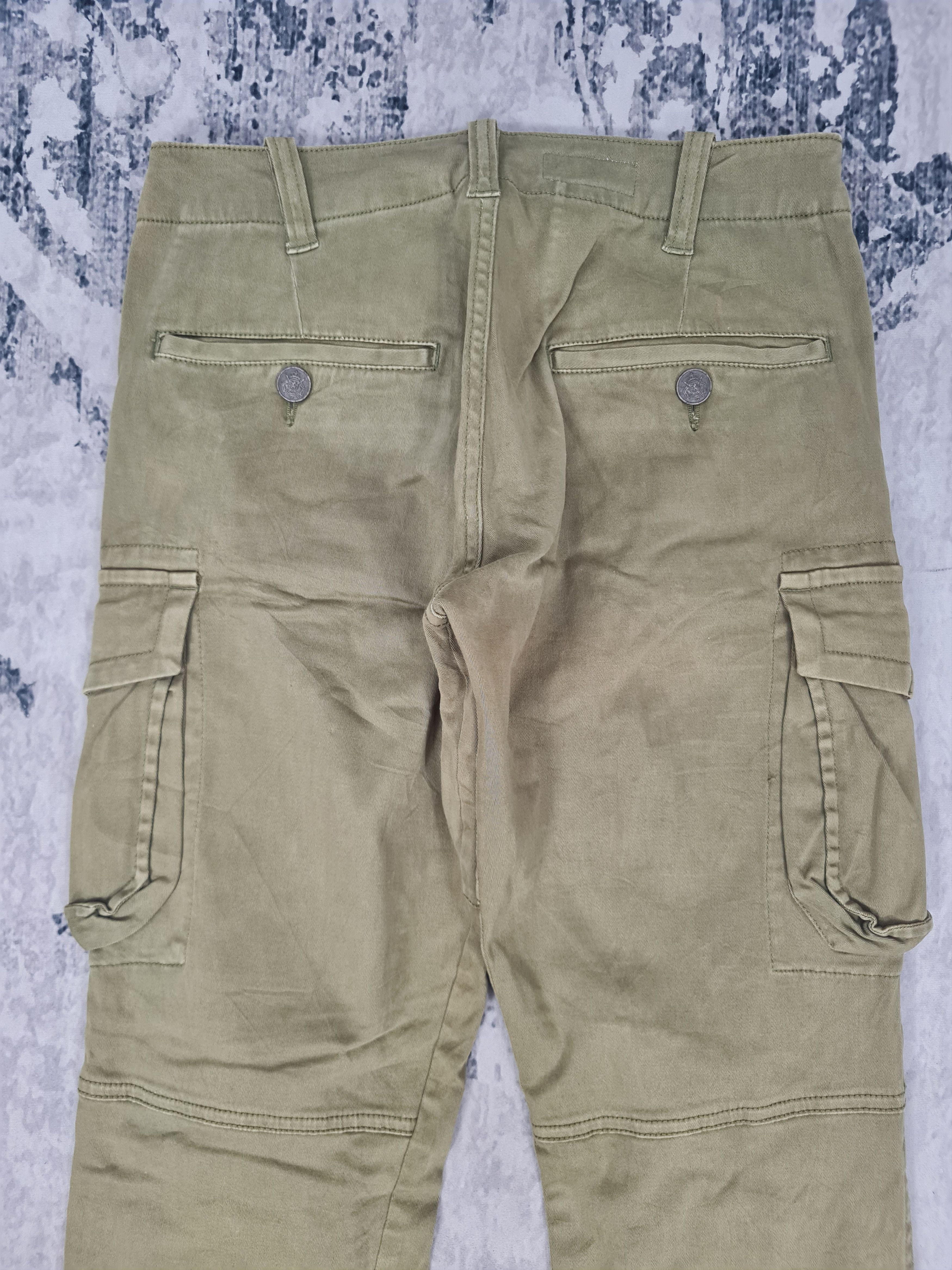 Japanese Brand CRUTCH CO.,LTD Crew Tactical Strech Flare Pants 31x34 JB0201 Size US 31 - 7 Thumbnail