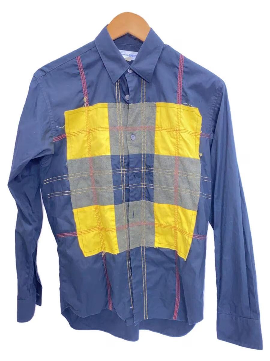 Comme des Garcons × Comme des Garcons SHIRT Patchwork Contrast Stitch Button Shirt Size US XS / EU 42 / 0 - 1 Thumbnail