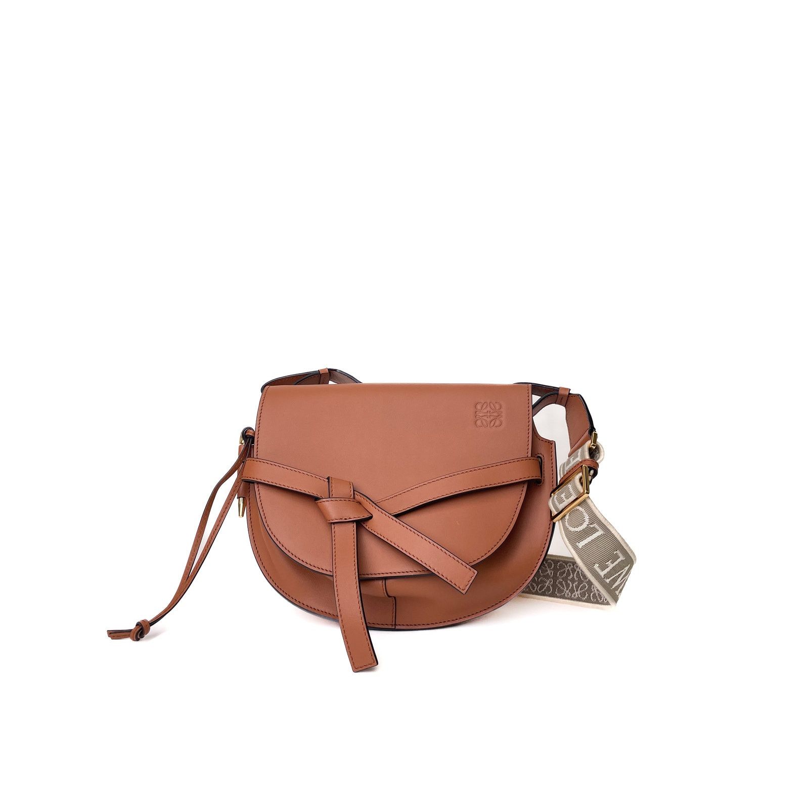 Loewe Small Gate Dual bag in soft calfskin and jacquard Size ONE SIZE - 5 Thumbnail