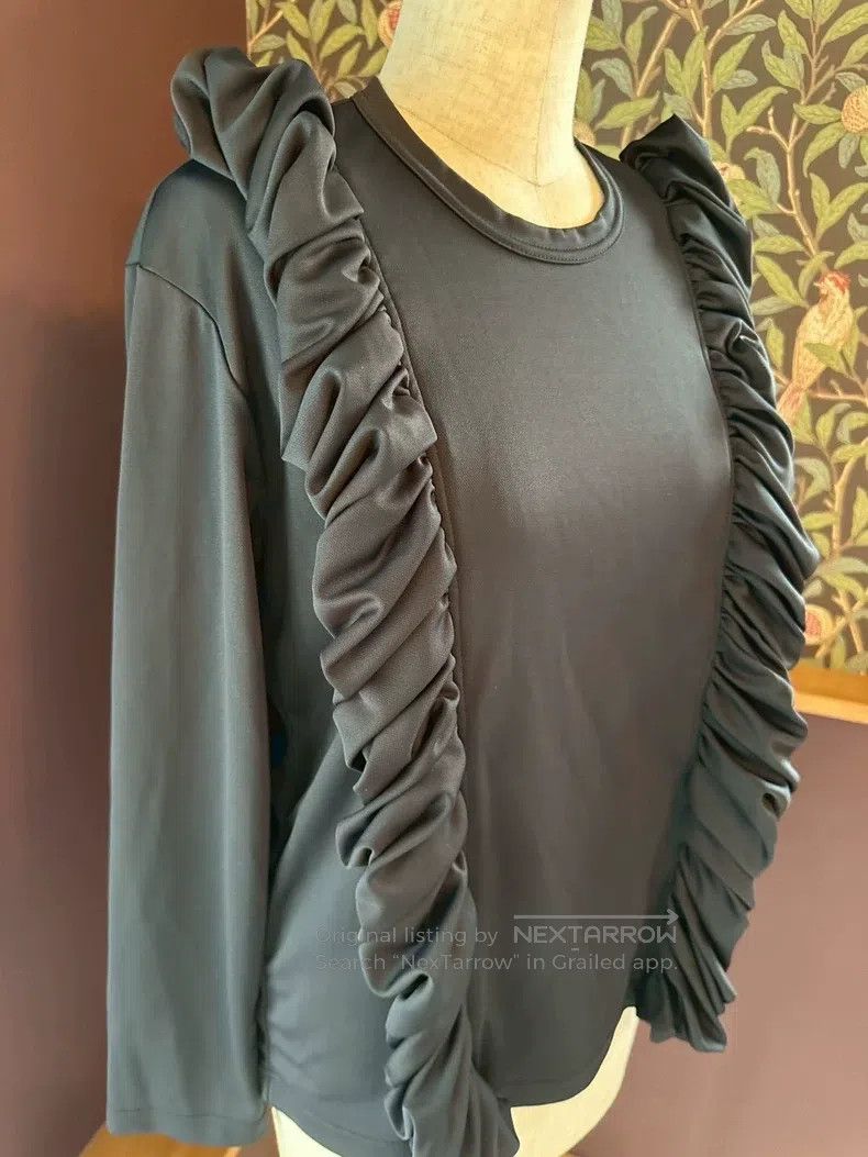 Comme des Garcons Comme Des Garcons Pleated decoration long sleeve top Size S / US 4 / IT 40 - 3 Thumbnail