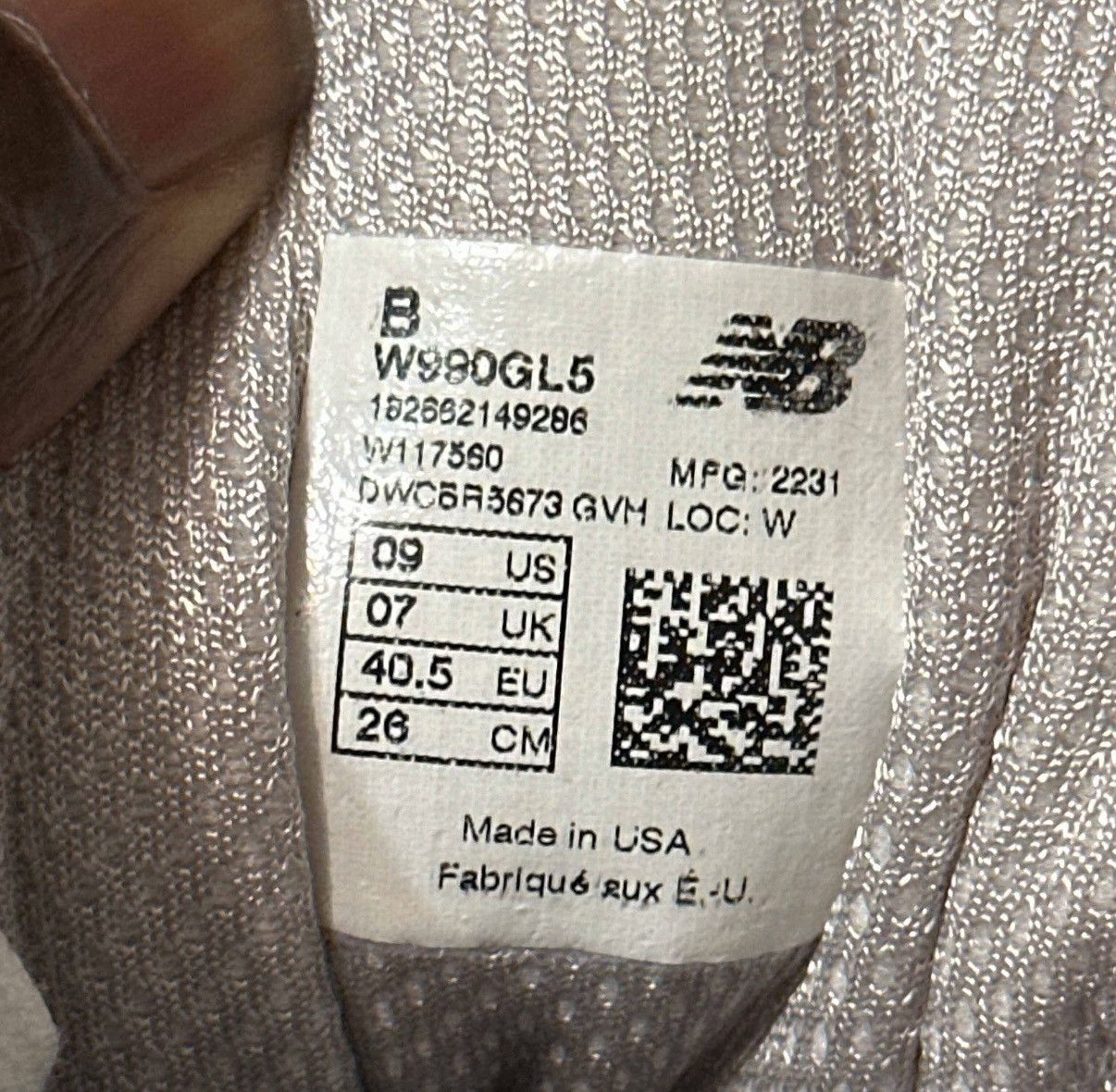 New Balance wmns 990v5 new balance made in usa castle rock Size US 9 / IT 39 - 6 Thumbnail