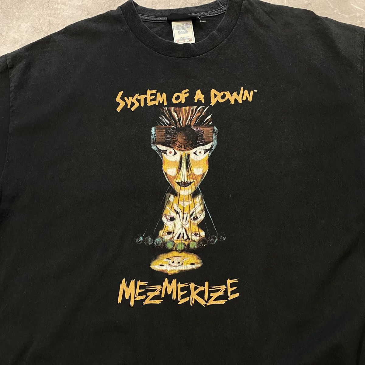 Band Tees VINTAGE SYSTEM OF A DOWN MEZMERIZE BIG LOGO TEE 90s Size US XL / EU 56 / 4 - 5 Thumbnail