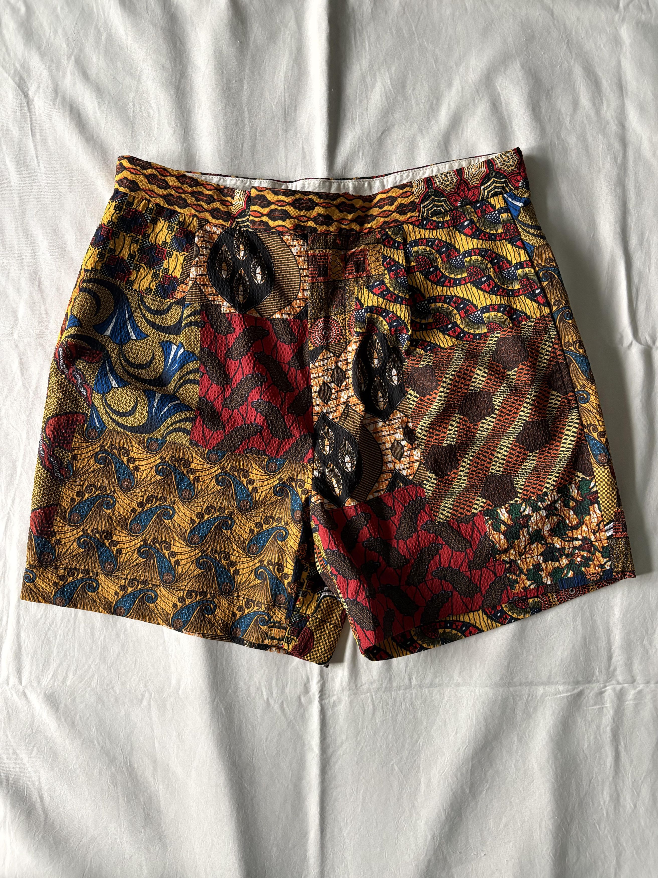 Beams Plus Beams Plus Batik Print Shorts | Grailed