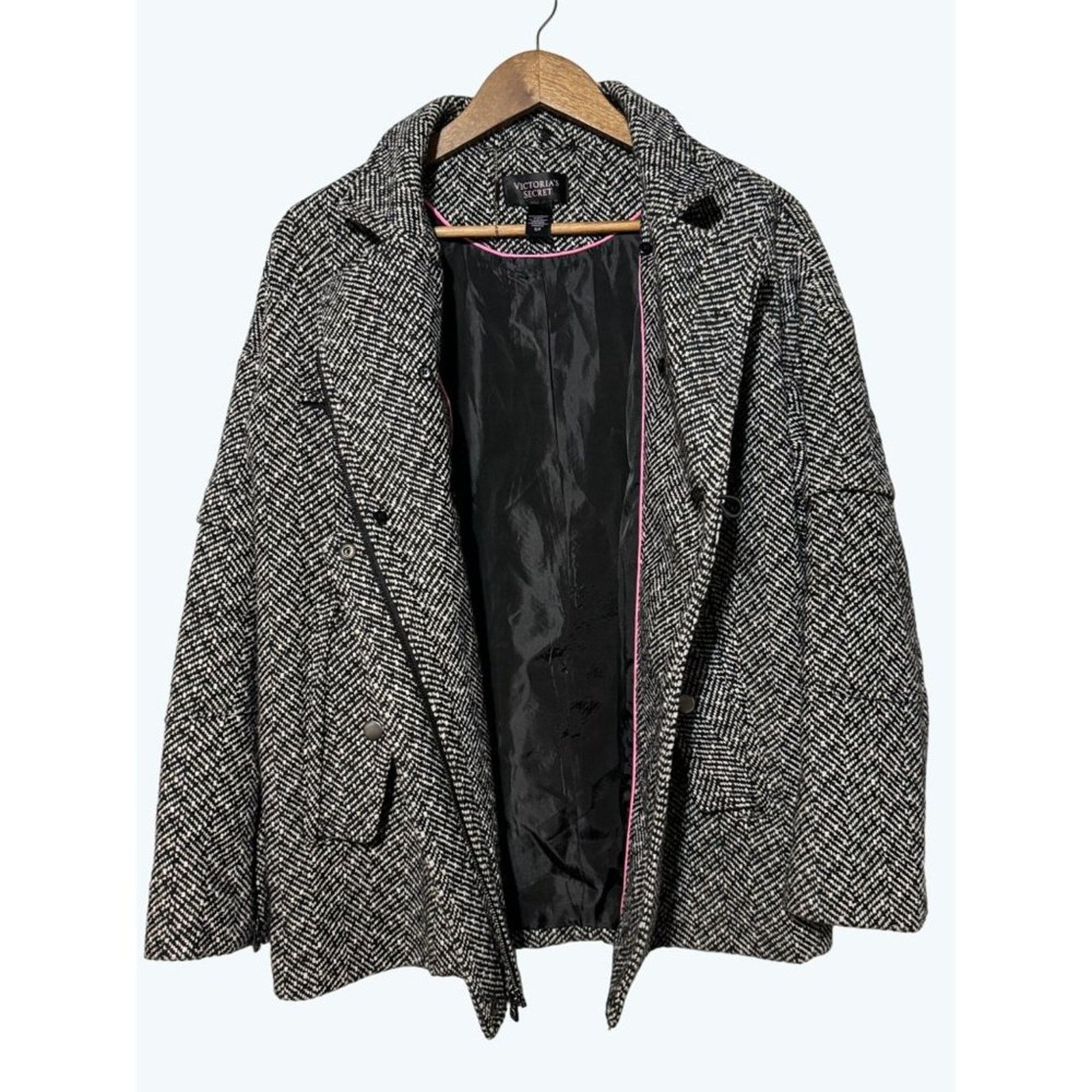 Victoria's Secret Victoria’s Secret · Small · Tweed Winter Jacket · Tailored Size 26" / US 2 / IT 38 - 3 Thumbnail