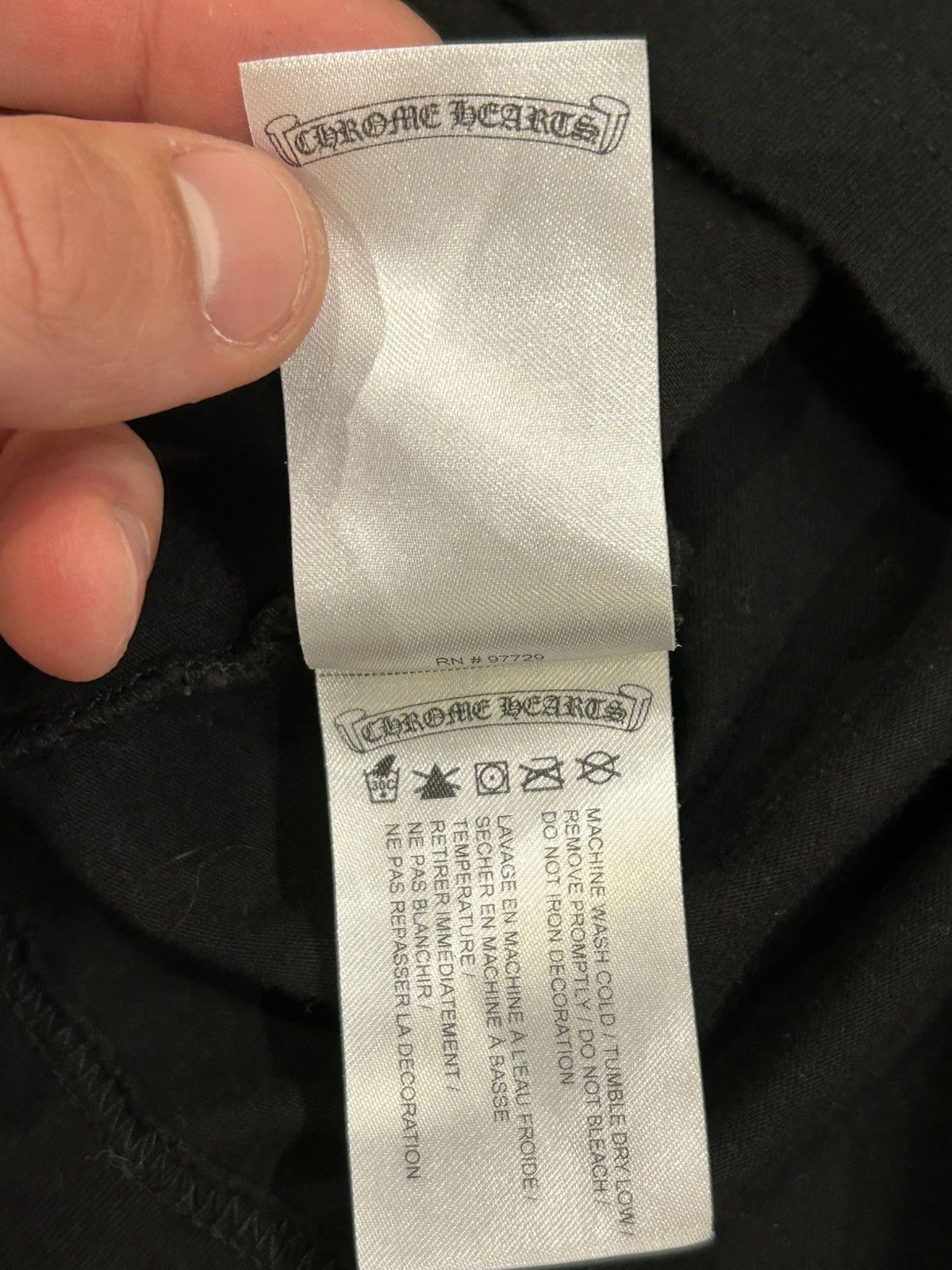 Chrome Hearts Chrome Hearts Neck Logo Tee Size US L / EU 52-54 / 3 - 5 Thumbnail